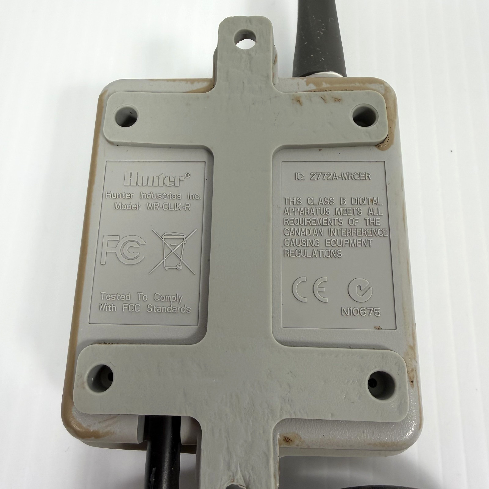 Hunter Wireless Rain Clik | WR-CLIK-R | Receiver Only | Weather Click Sensor