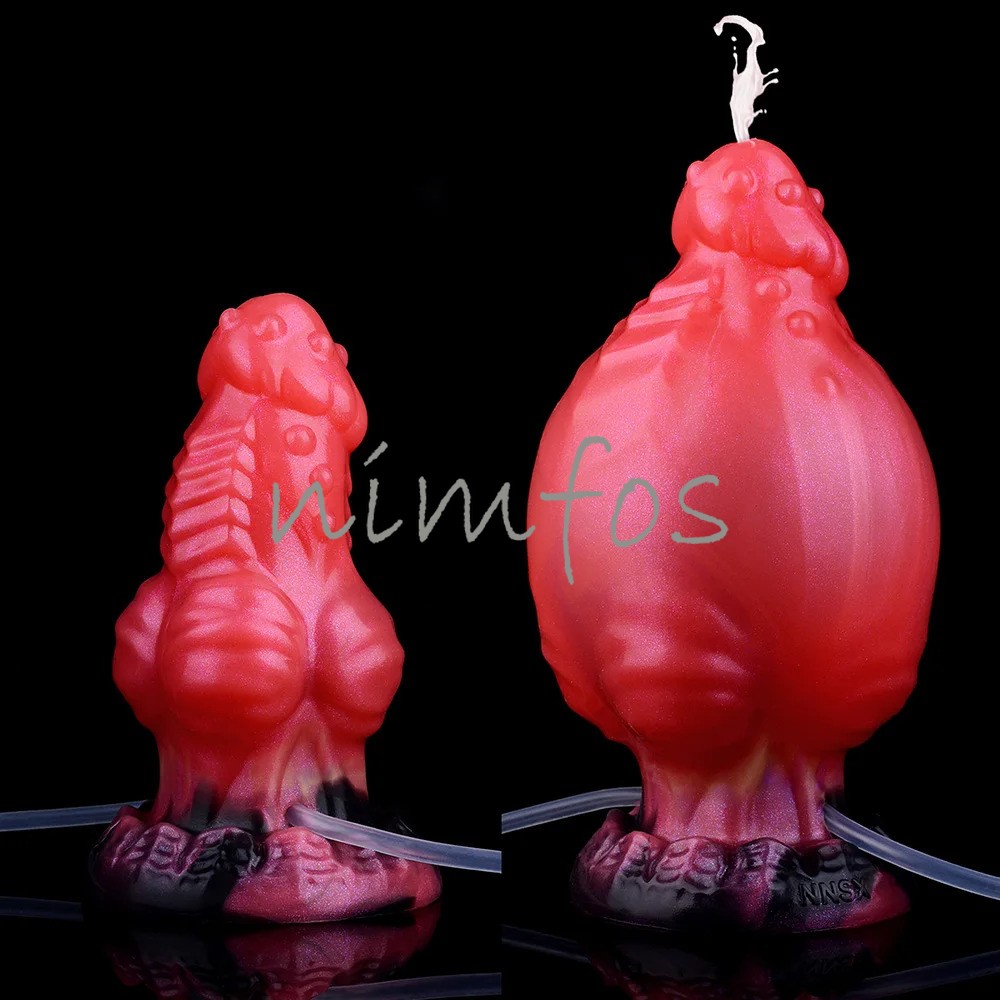 Fantasy Knot Dildos Inflatable Squiritng Anal Plug Sex Toy For Women Men