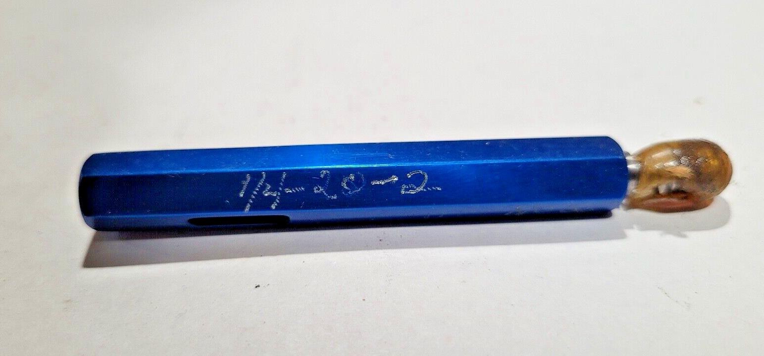1/4-20  NO GO Thread Plug Gage NOGO P.D. .2211