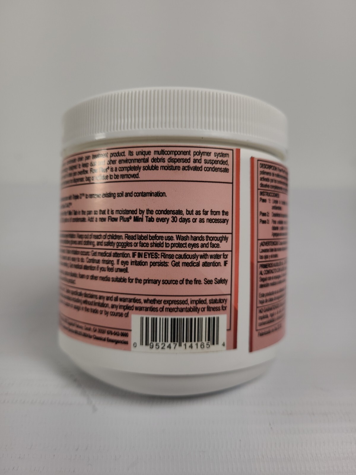 FLOW-PLUS-25 PT Condensate Pan Treatment (25 Tablet Jar)