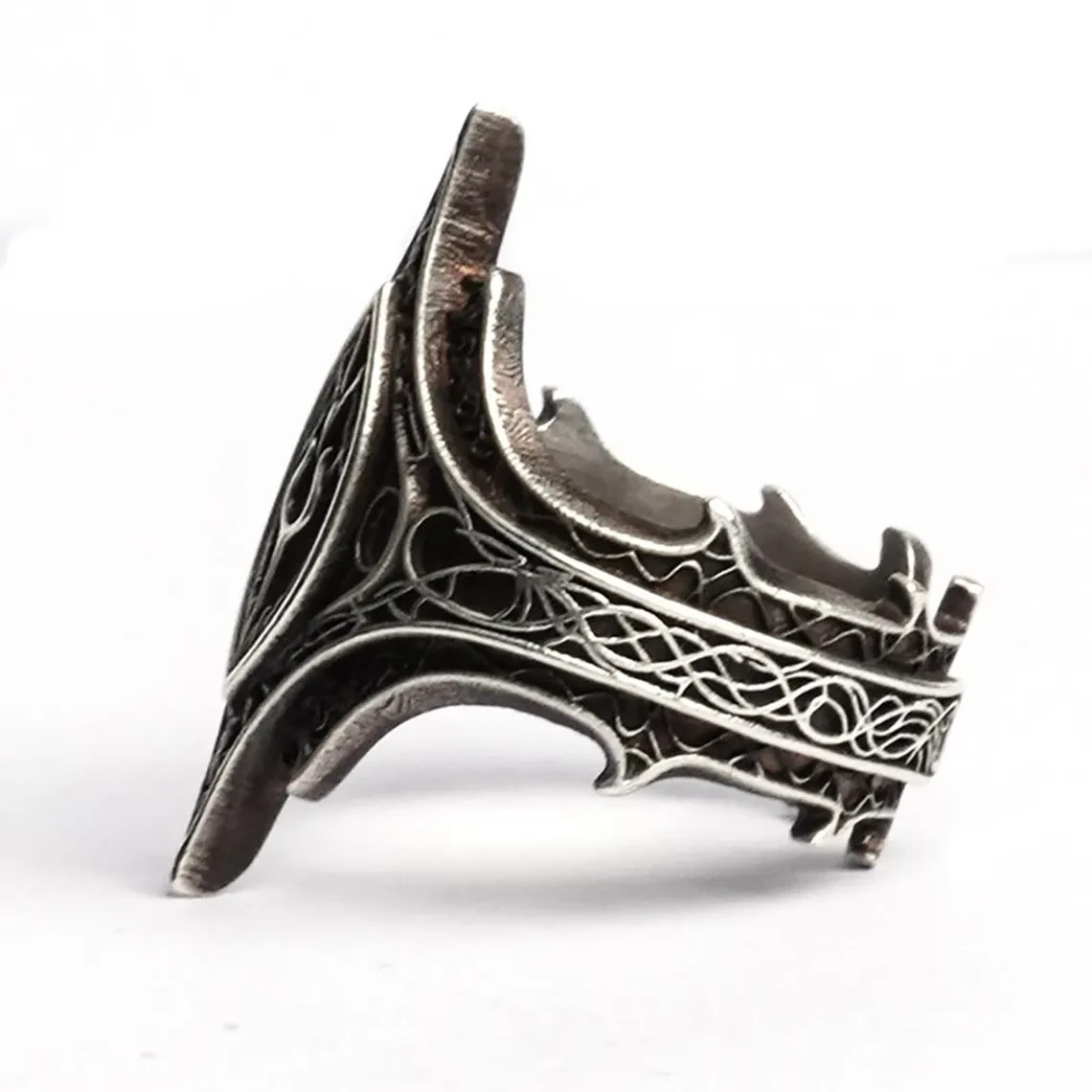 Prophecy– Gothic Ring Handmade Sterling Silver