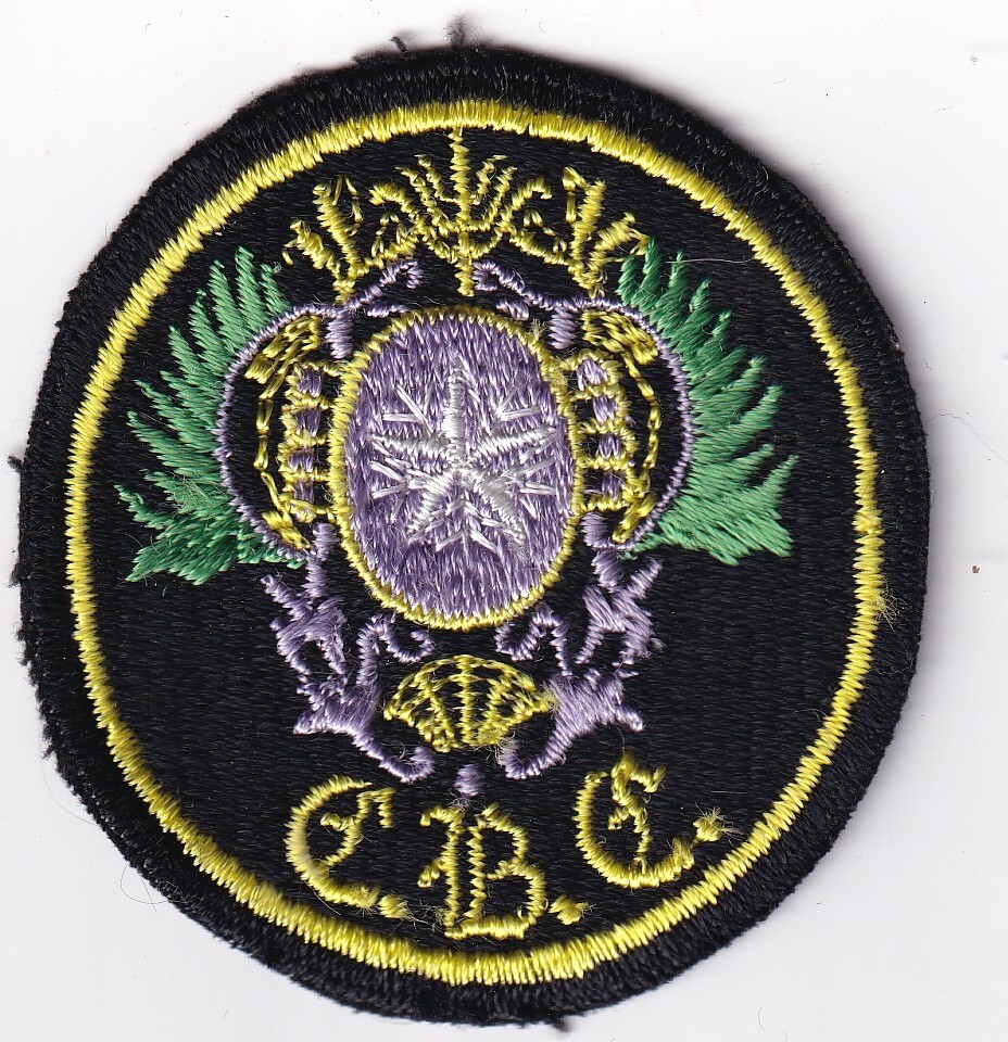 Christian Brothers College ROTC patch small size late Vietnam War era St Louis