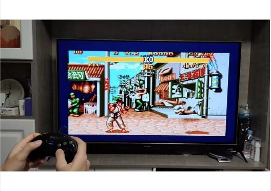 Sega MD Handle to Wii Classic Handle Adapter Cable