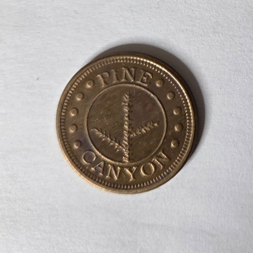 Pine Canyon Flagstaff, AZ Arcade Game Token 22mm