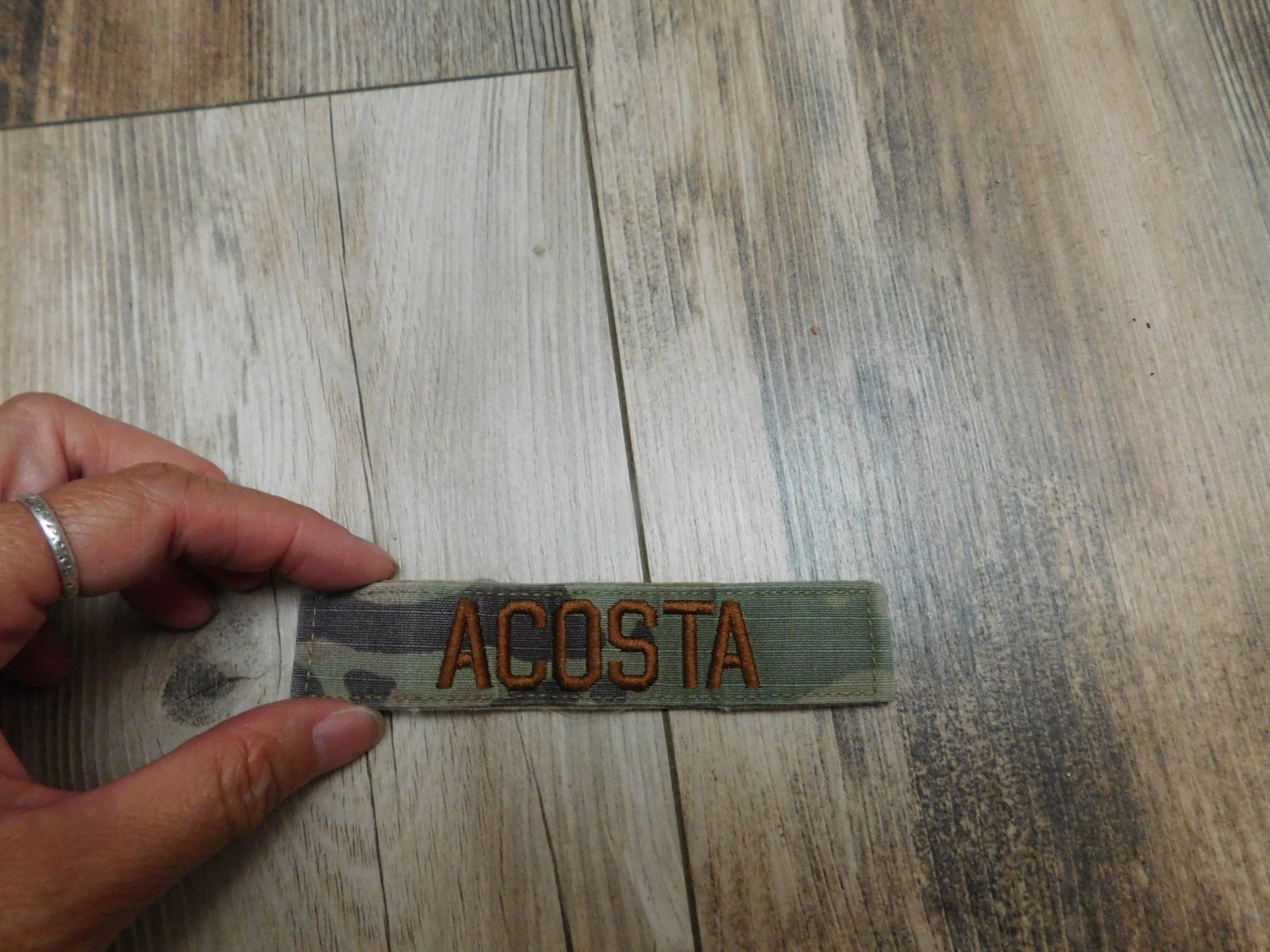 USAF OCP  NAME PATCH "ACOSTA"