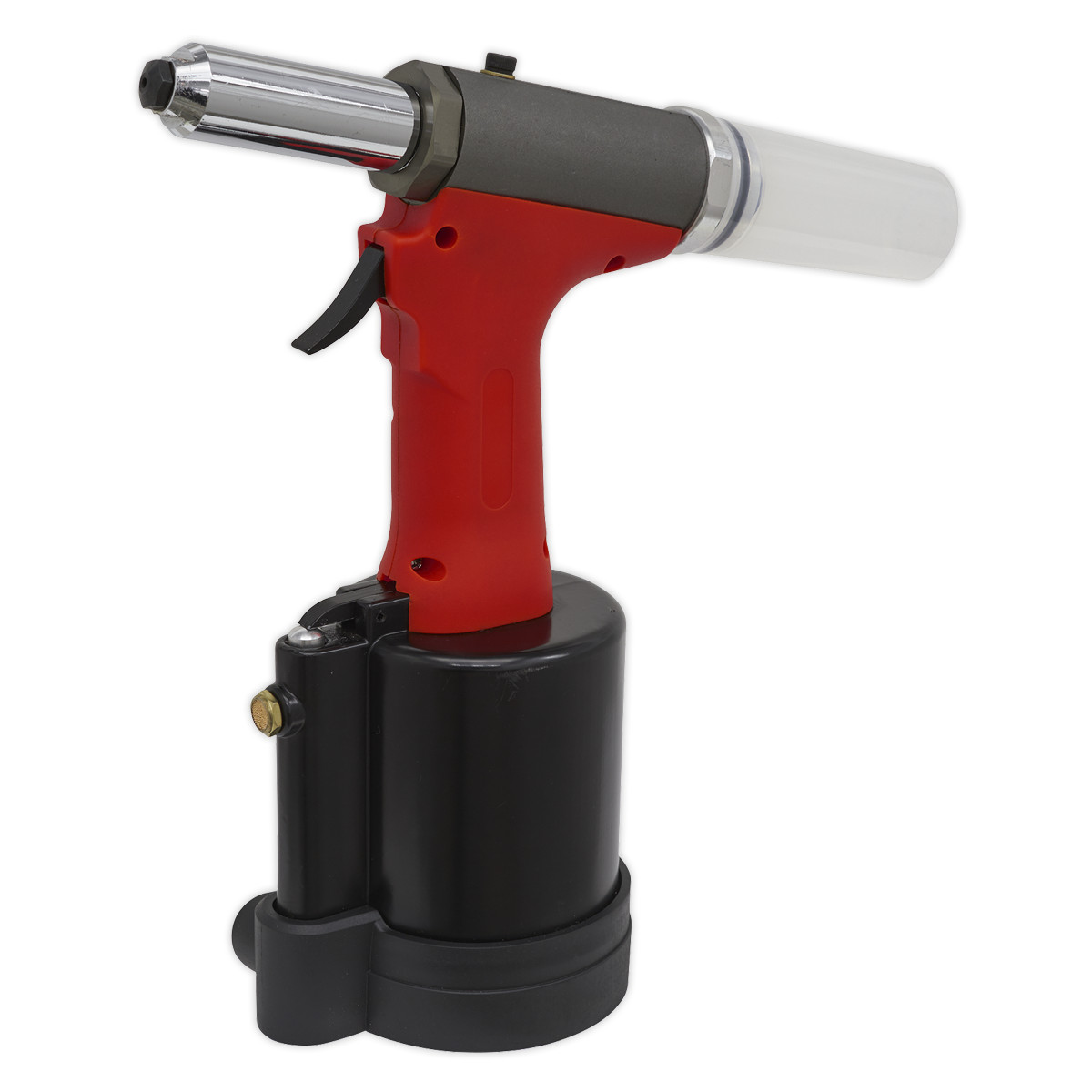 Sealey Heavy Duty Air Hydraulic Riveter With Five Riveting Nozzles GSA314