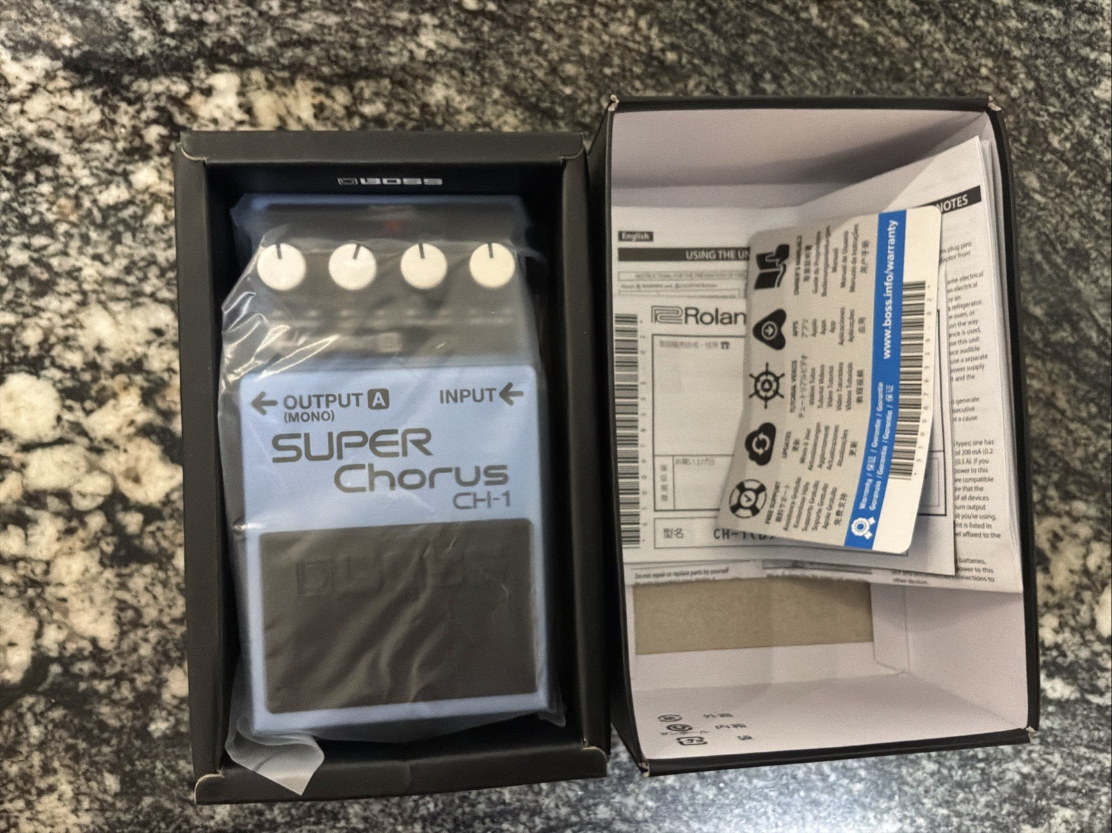 Boss CH-1 Stereo Super Chorus Pedal