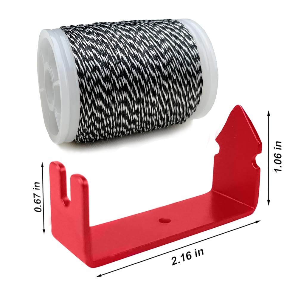QI HUO JU Bow String Separator Tool and Bowstring Serving Thread 131 yard/1...