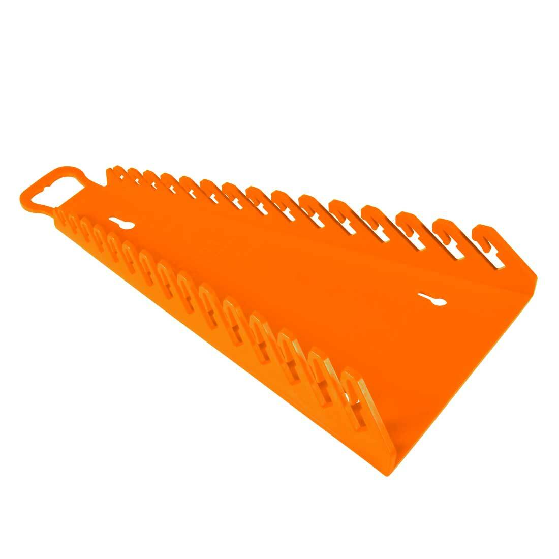 Ernst 5157 Orange Wrench Organizer Rack for 15 Tools Storage and Transport
