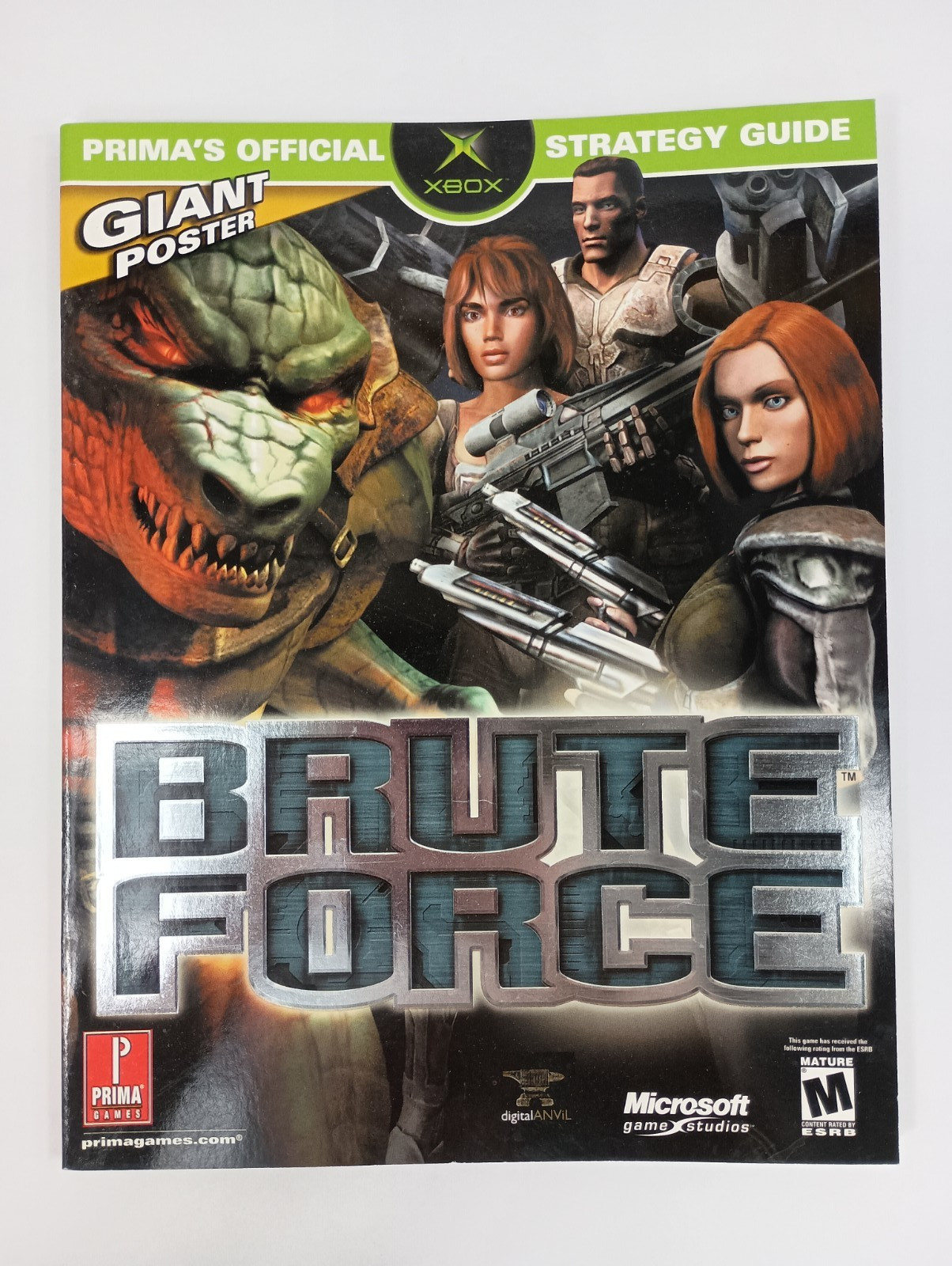 Brute Force Xbox - Prima's Official Strategy Guide with Poster, 2003