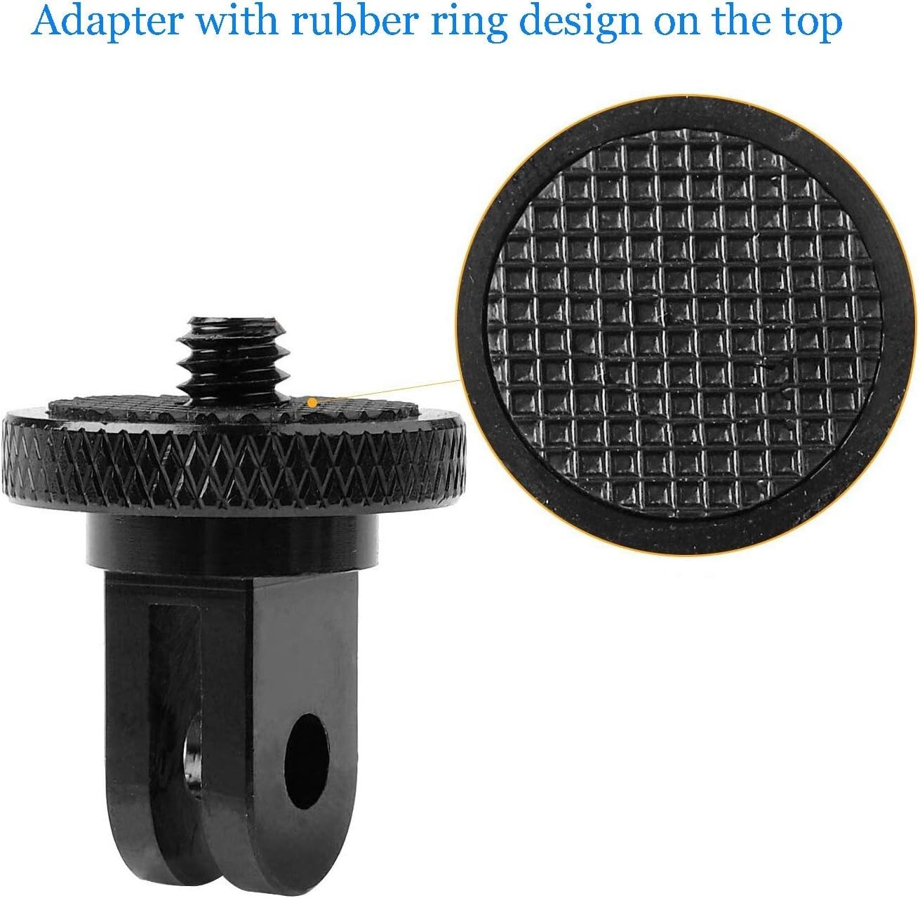 Camera Tripod Mount for Gopro Adapter, 2Pcs 1/4-20 Screw Conversion Adapter For