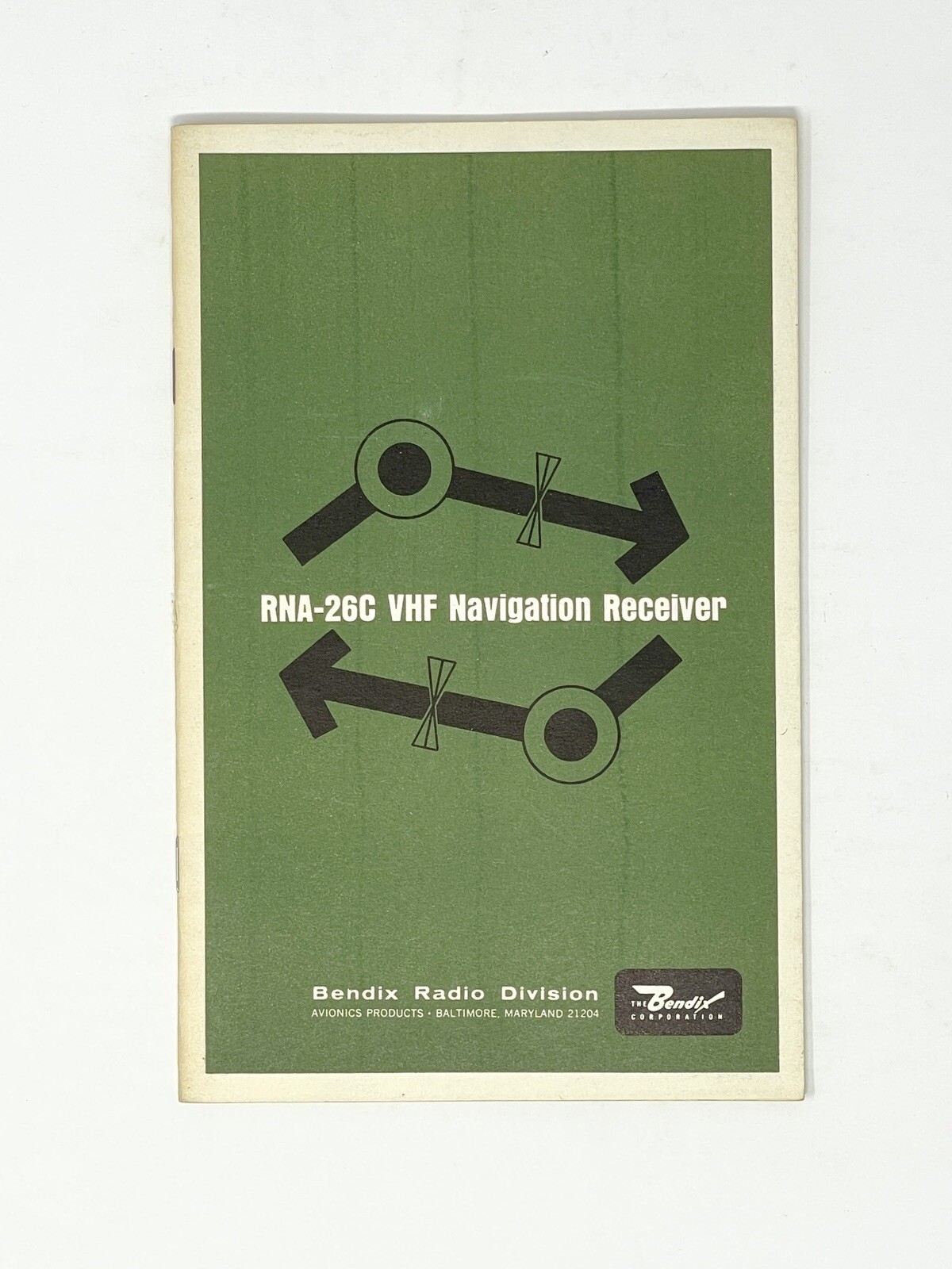 Vintage Bendix RNA-26C Navigation Receiver Promo Booklet