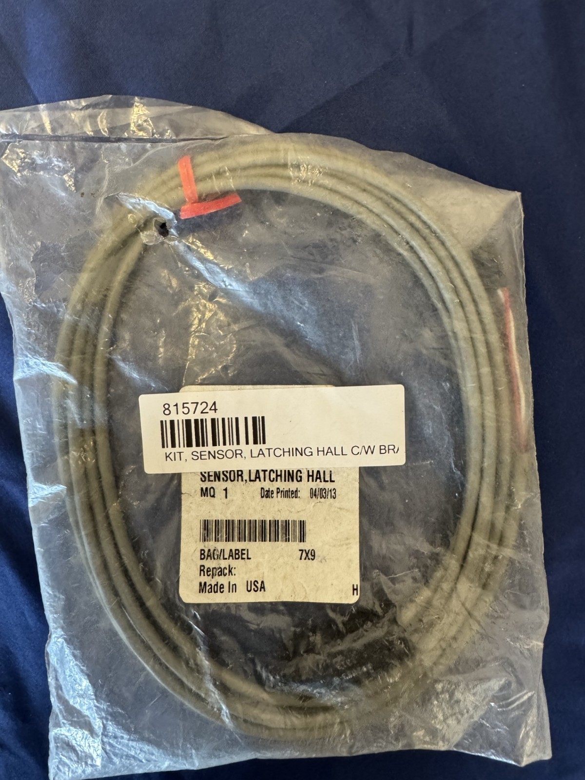 Hobart 00-815724 Sensor Kit, Latching Hall, w/ Bracket, CLe-Series Dishwasher