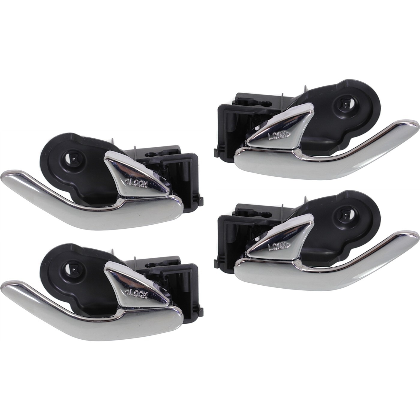 Interior Door Handles For 01-07 Ford Escape 01-06 Mazda Tribute Front Rear LH RH