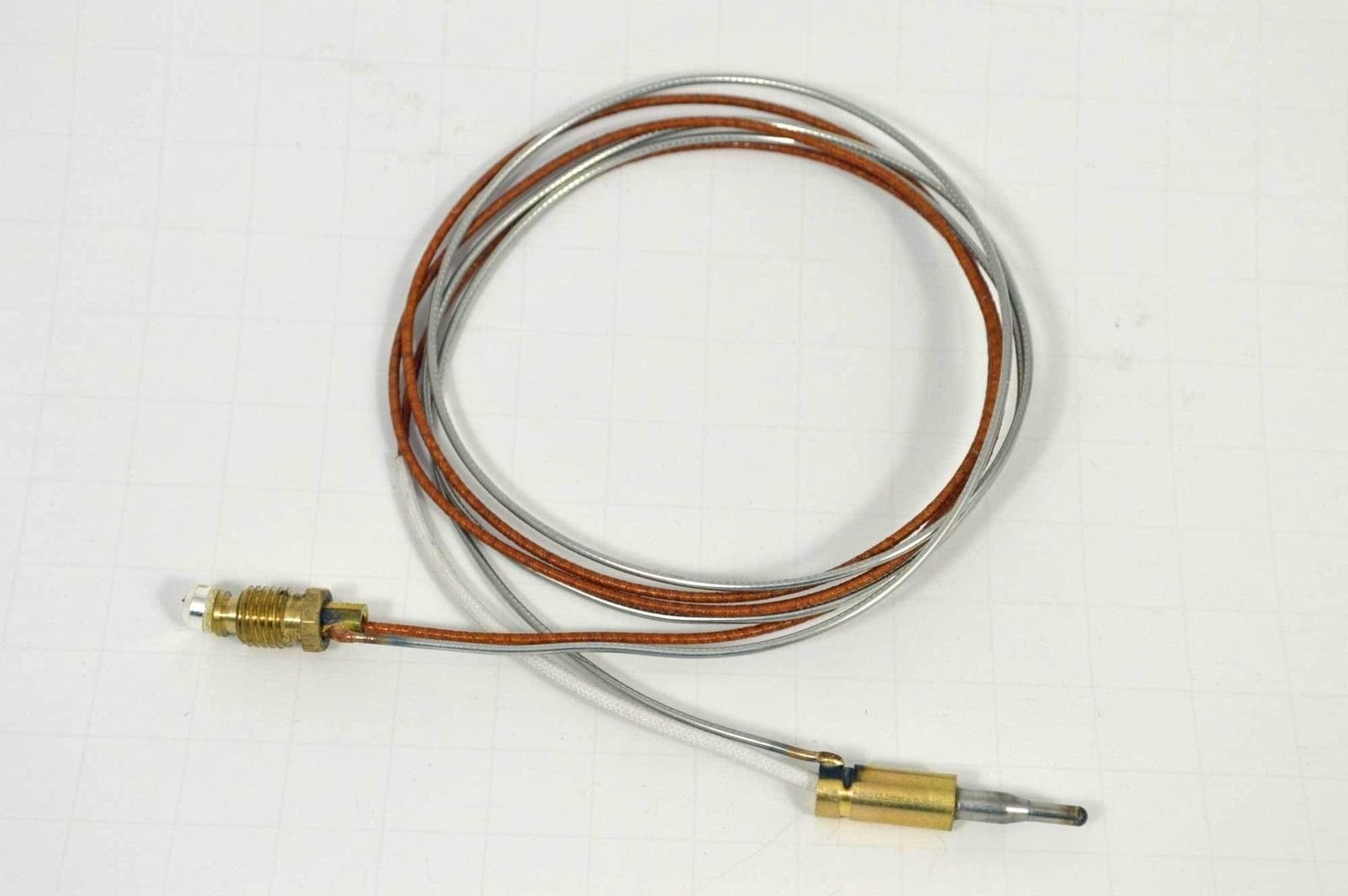 12079001 Thermocouple 33 Inch Dual Wire Silver Brown Fits LCR HDR Series