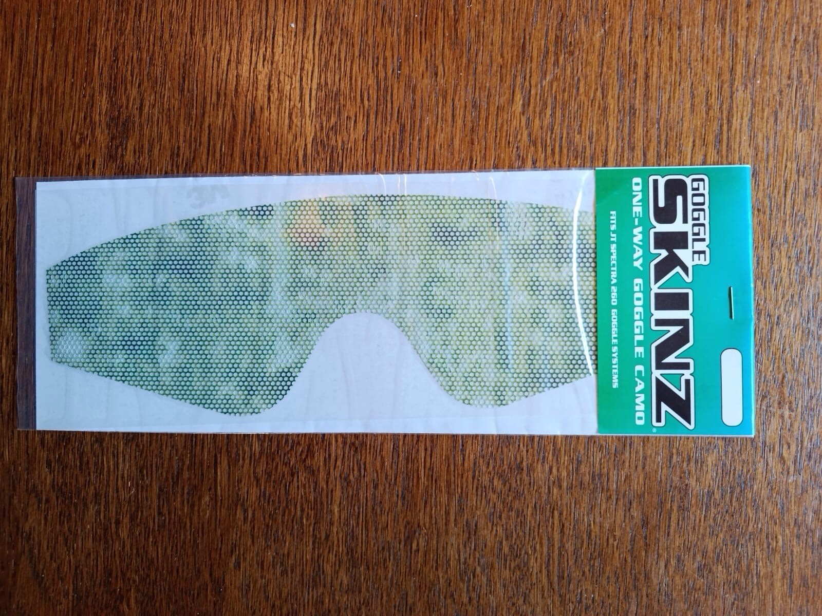 Paintball Goggle Skinz For JT Spectra Lens Green Camo New