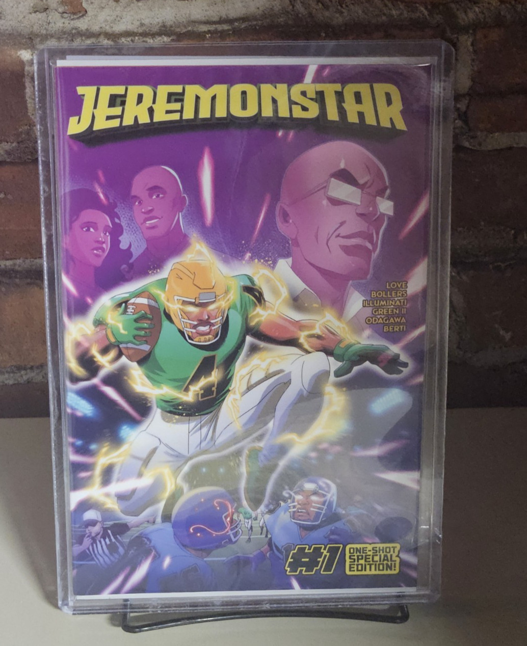 Jeremonster 1 Jeremiah Love Notre Dame Heisman Comic Book Jeremiyah Ships FREE