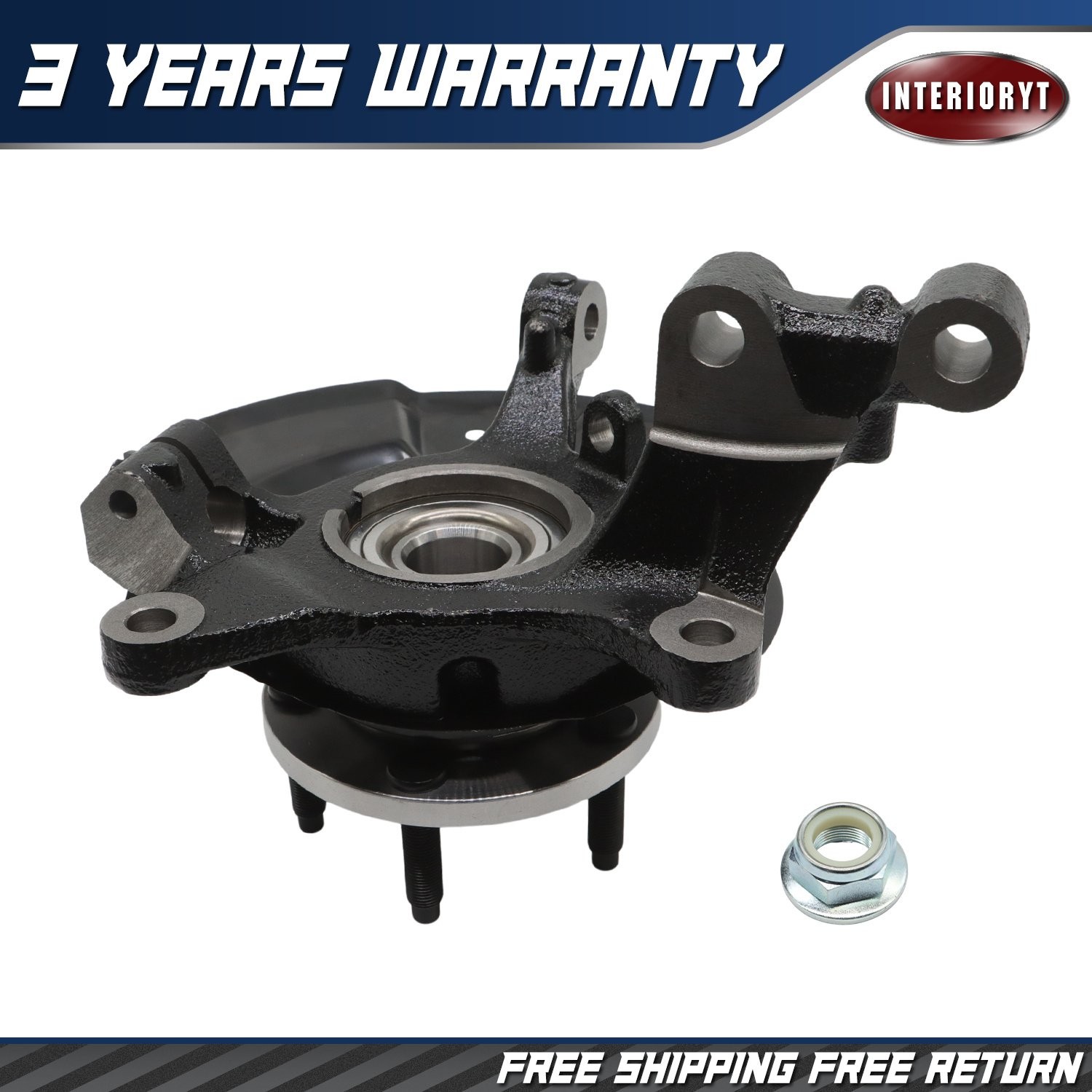 686-263 Front Left Steering Knuckle For Ford Edge Lincoln MKX 07-10