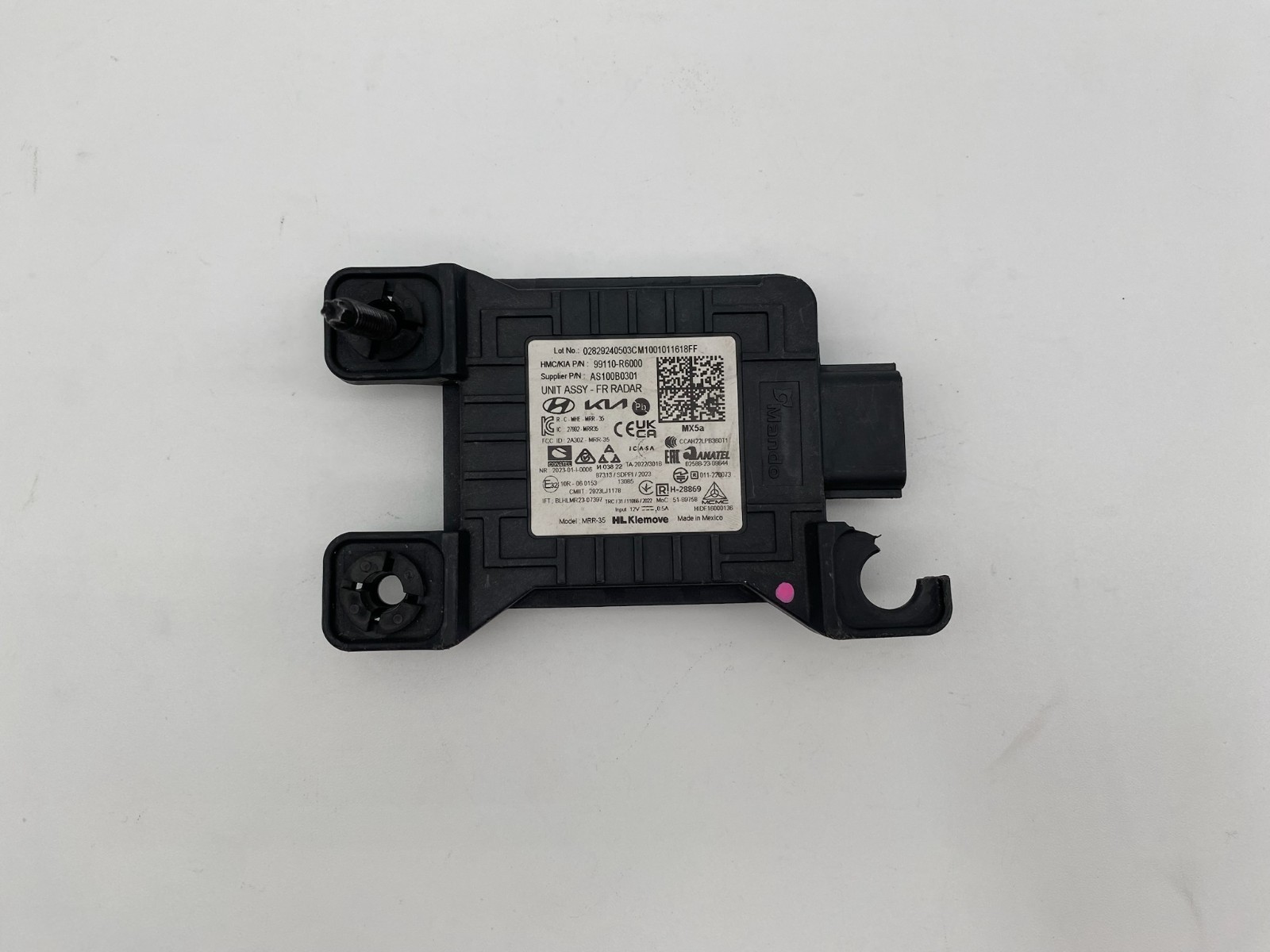 2024 2025 HYUNDAI SANTA FE FRONT RADAR DISTANCE CONTROL MODULE UNIT 99110-R6000