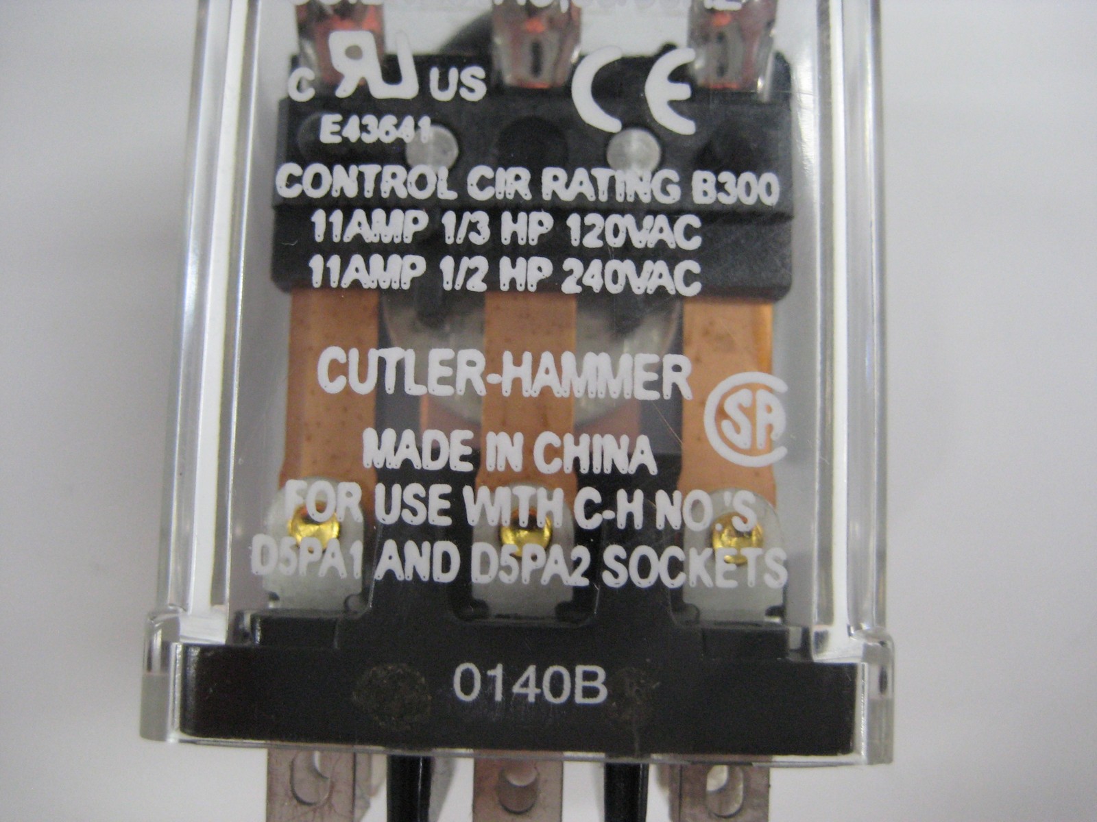 CUTLER HAMMER D5PR31A SER.A2 RELAY NSNP