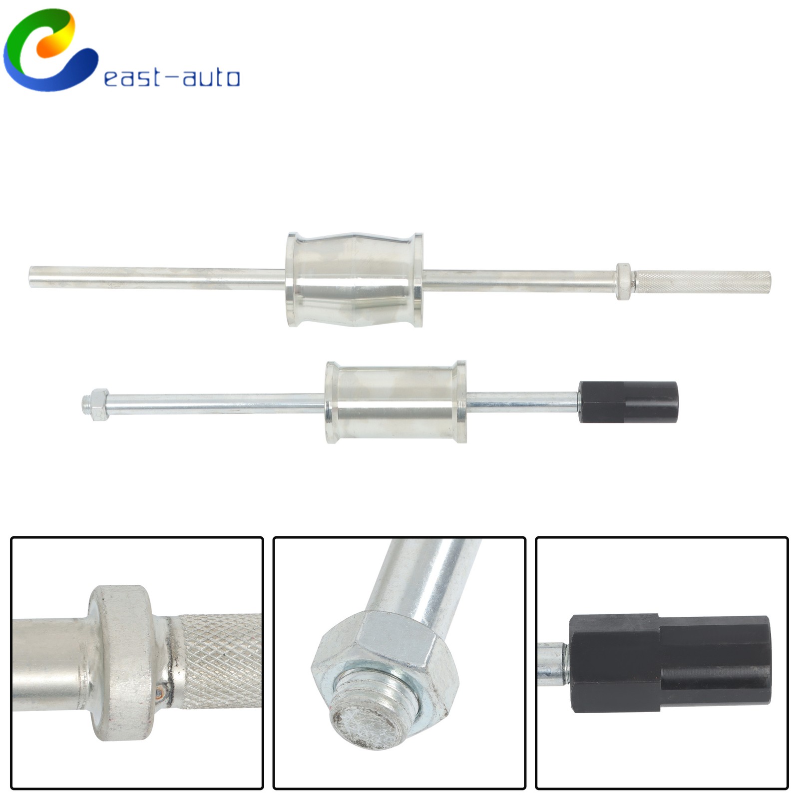 Universal 40Pcs Diesel Injector Remover Slide Hammer Puller Extractor Kit