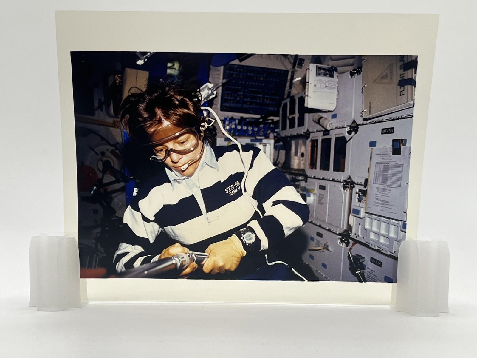 STS-50 Dunbar Experiment 1992 - Original 4x5 NASA Photo Transparency