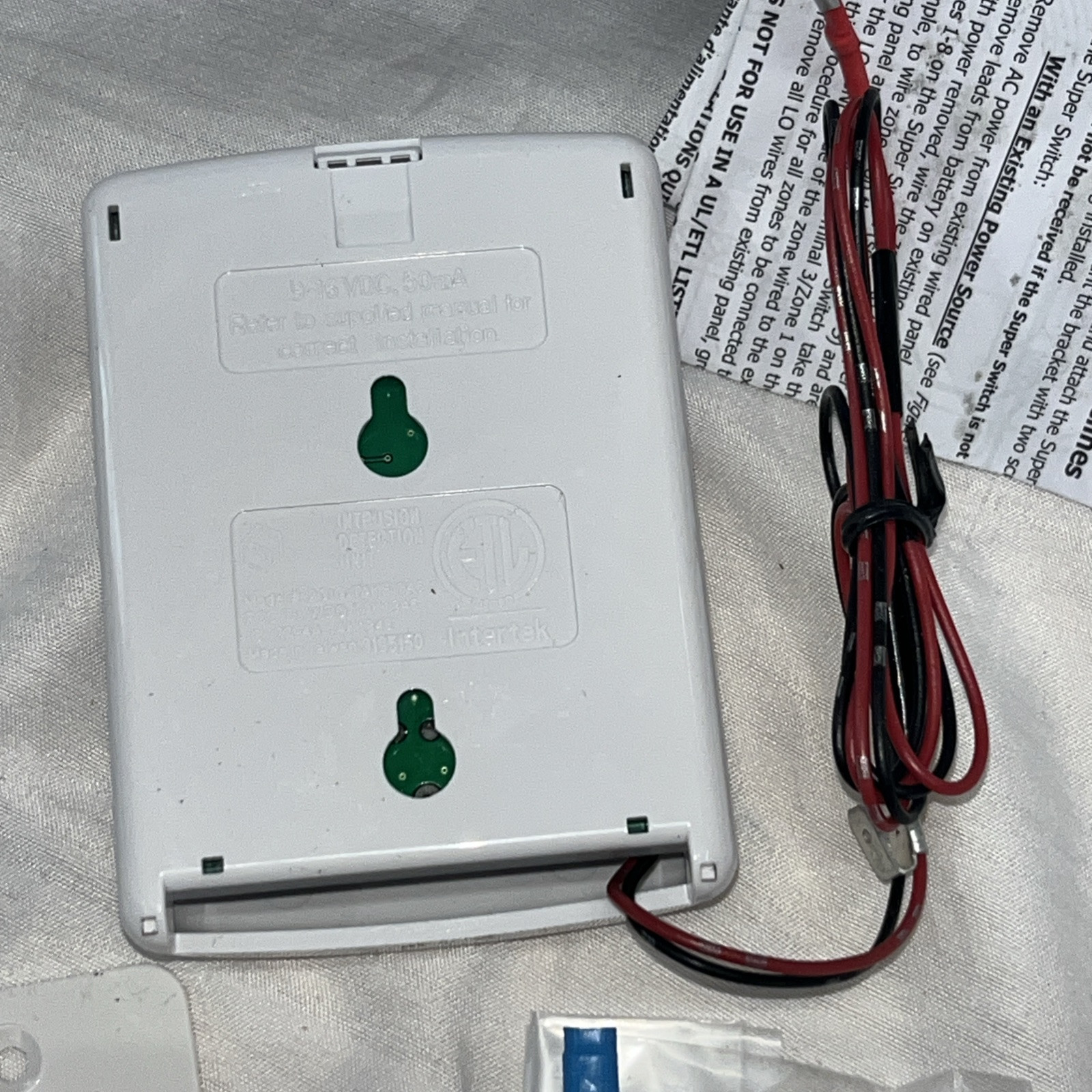 2GIG-TAKE-345 MHz Super Switch Wireless Home Security Takeover Smart Module