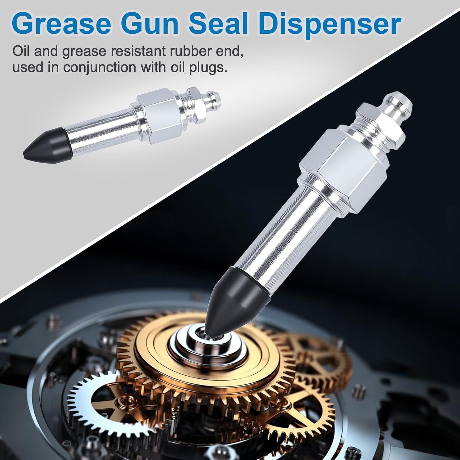 5PCS Precision Grease Needle Accessory Set for Engine Maintenance & Repair
