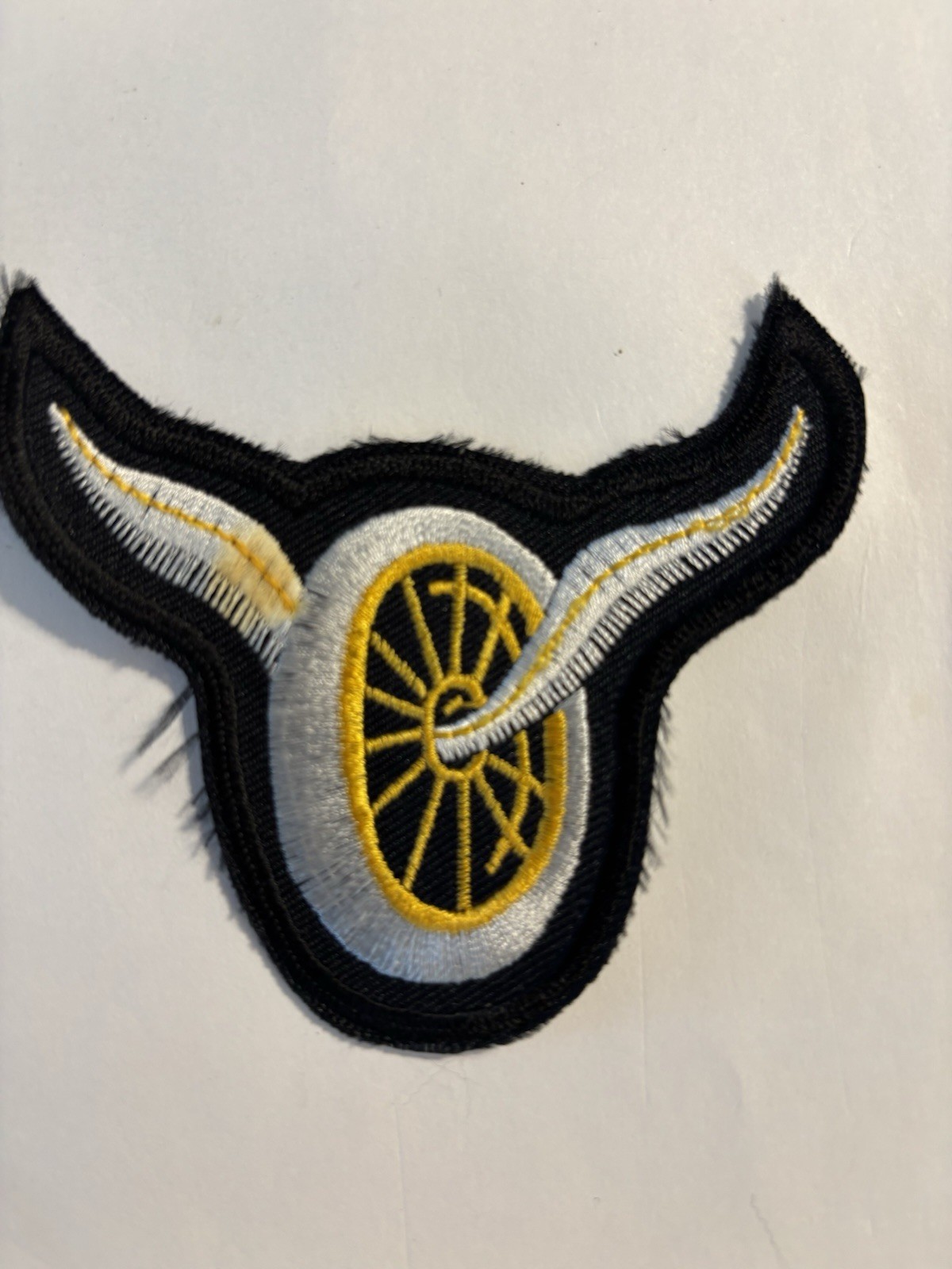 Department Motorcycle Traffic Wings & Wheel Patch