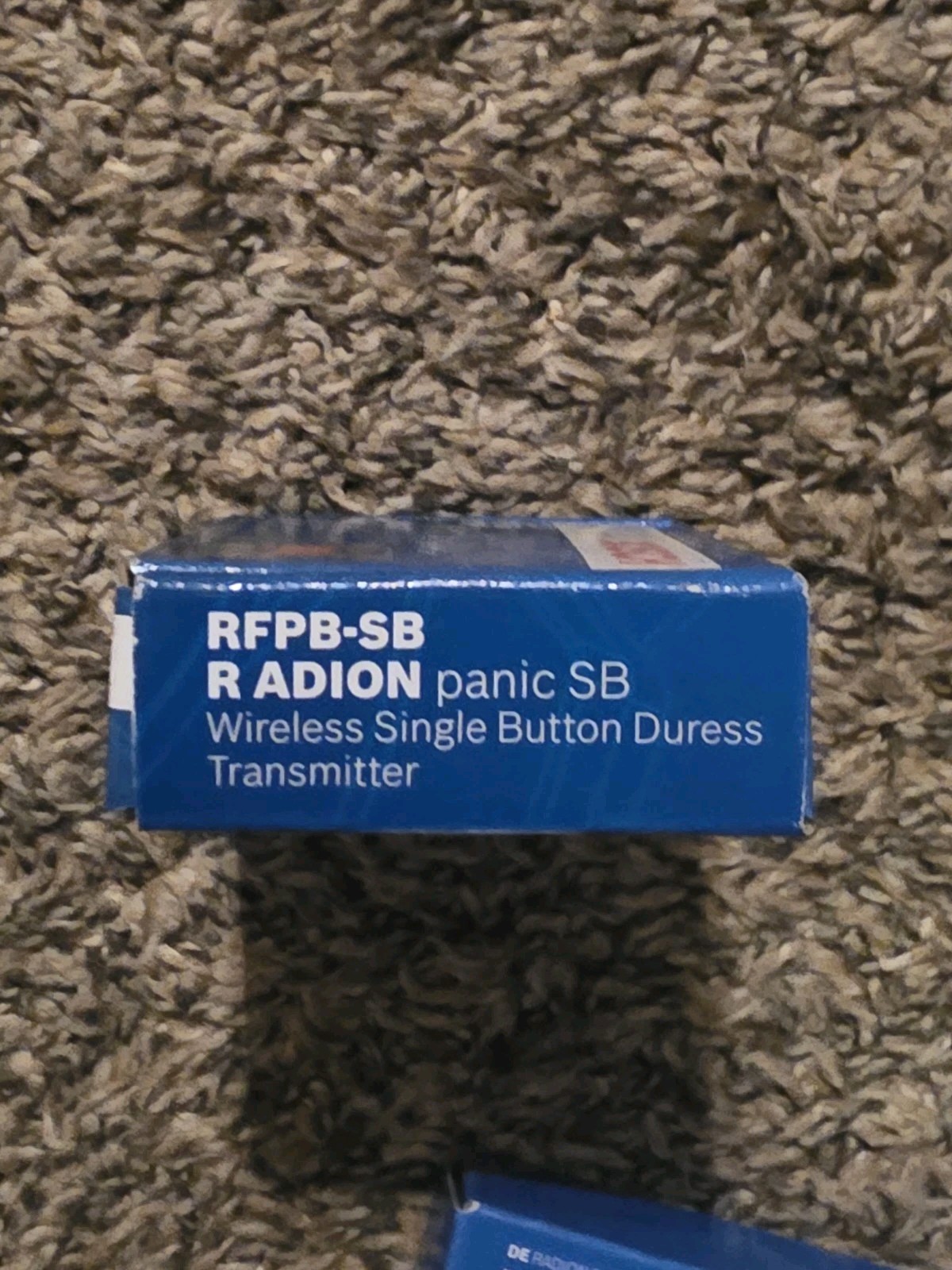 (5) Bosch RADION PANIC Wireless Panic Transmitter, 1-Button, RFPB-SB-A Sealed