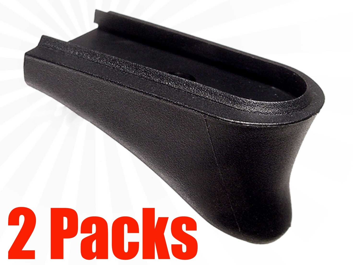 Pack of 2 Grip frame extension PG-XDS for Springfield Armory XDS 7rd Mags 9mm