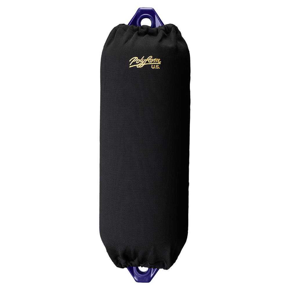 Polyform EFC-2 Black Marine Elite Fender Cover 53-300-941 For G-5 HTM-2 F-2 NF-5