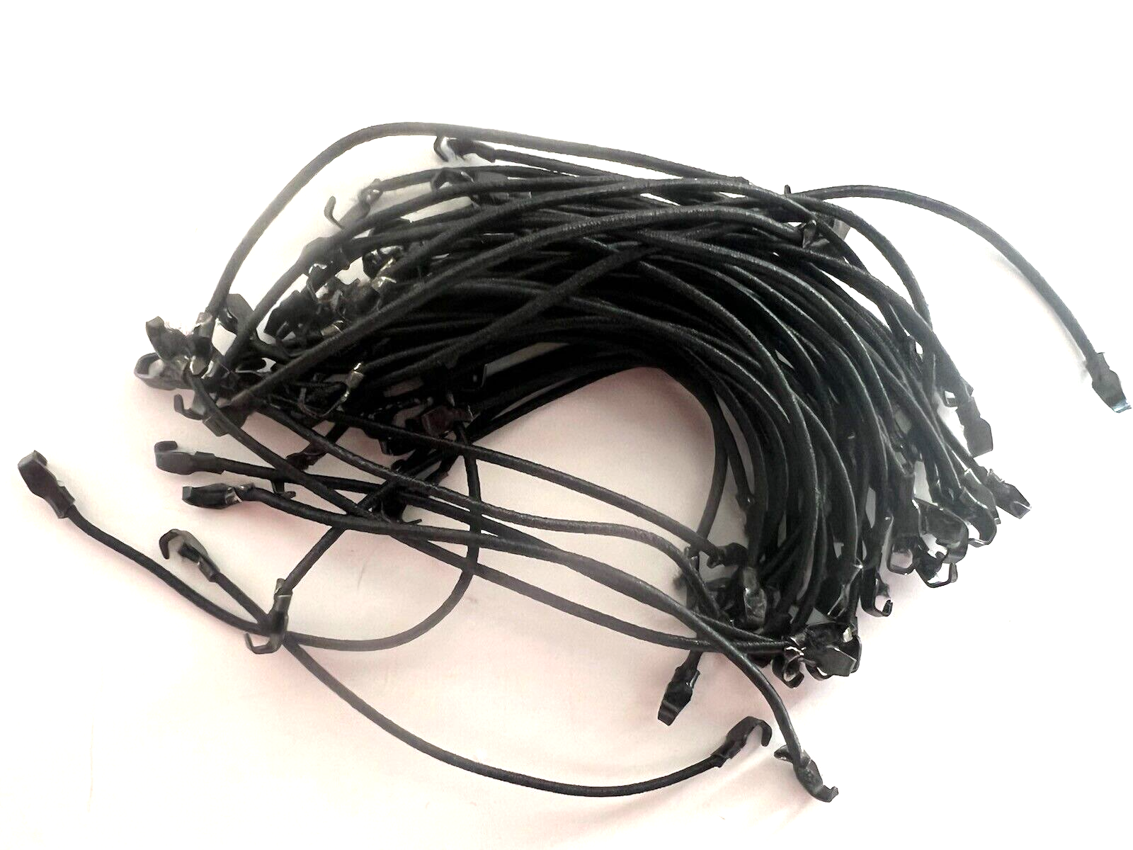 50 DCP 1/64 SCALE BLACK ELASTIC TARP STRAPS