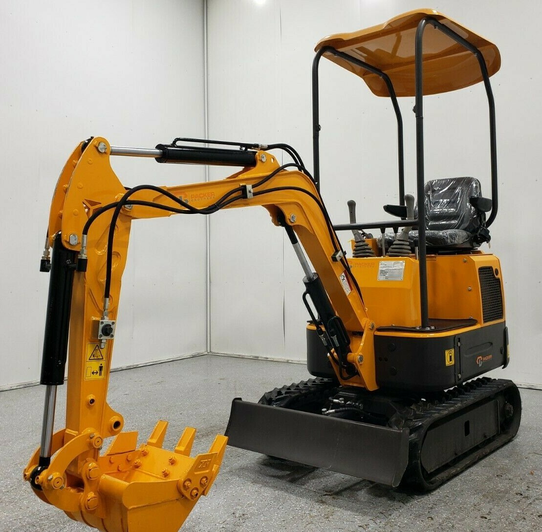 Demo 2022 Packer Brothers MINI EXCAVATOR 1.5-TON Briggs 10 hp 3TNV70 2 hours