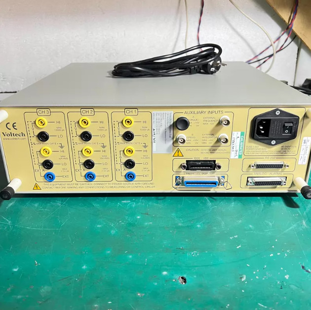 1PCS used Voltech PM3000A universal power analyzer -