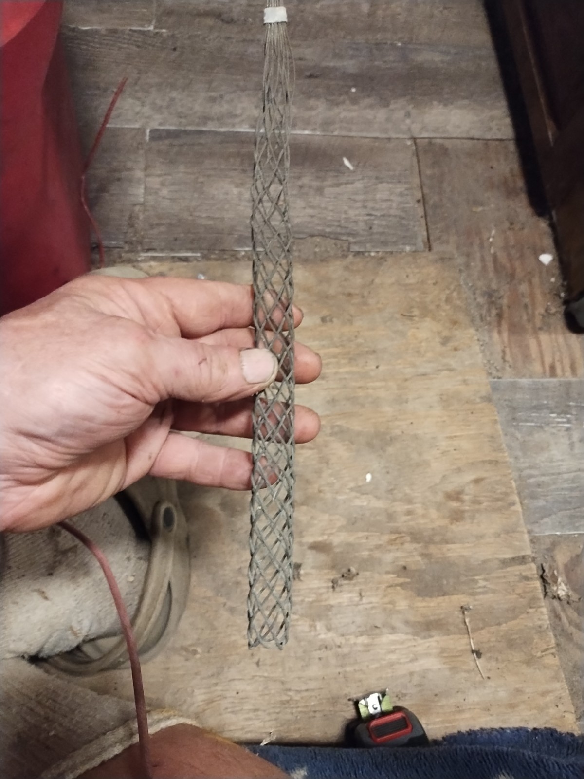 Wire Cable Mesh Pulling Grip Single Head For Light Heavy 19" Long 15001 62-70