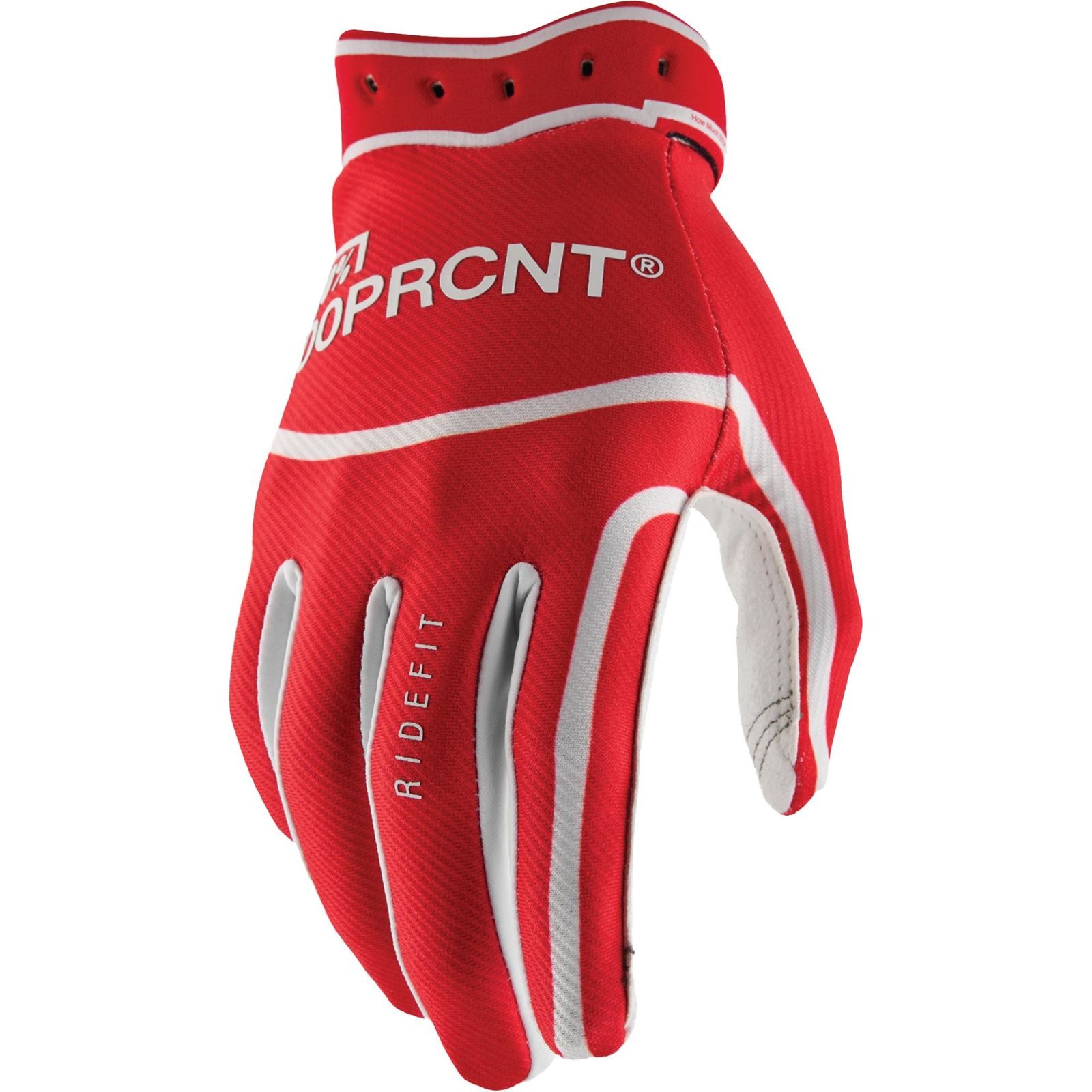 100% Ridefit 2 Gloves - Red - 2XL 10046-00015
