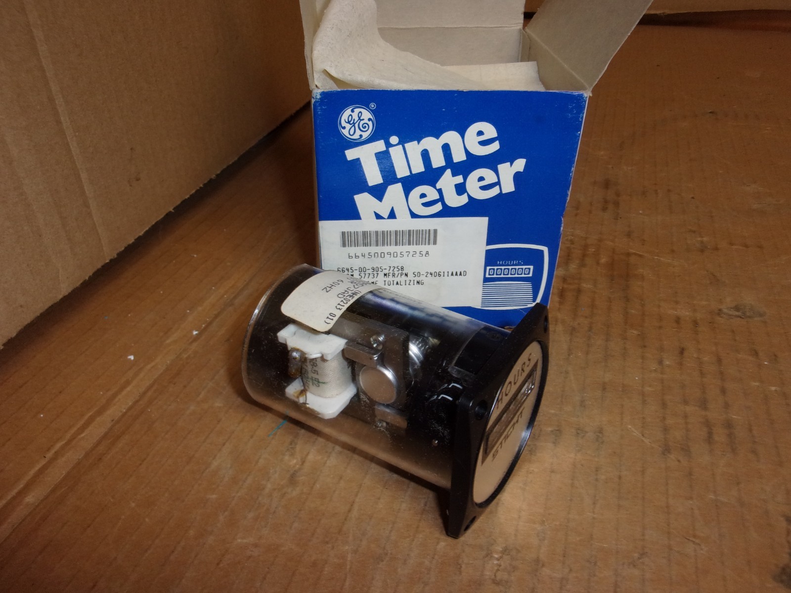 GE Yokogawa Time Totalizing Meter , Hours , 240611AAAD7JAD