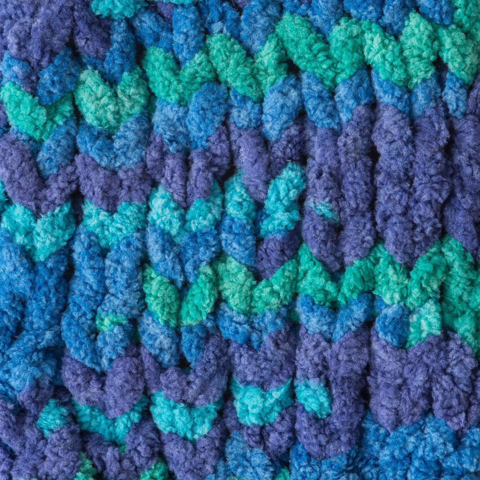 Blanket Ocean Shades Yarn - 2 Pack of 300g/10.5oz - Polyester - 6 Super Bulky...