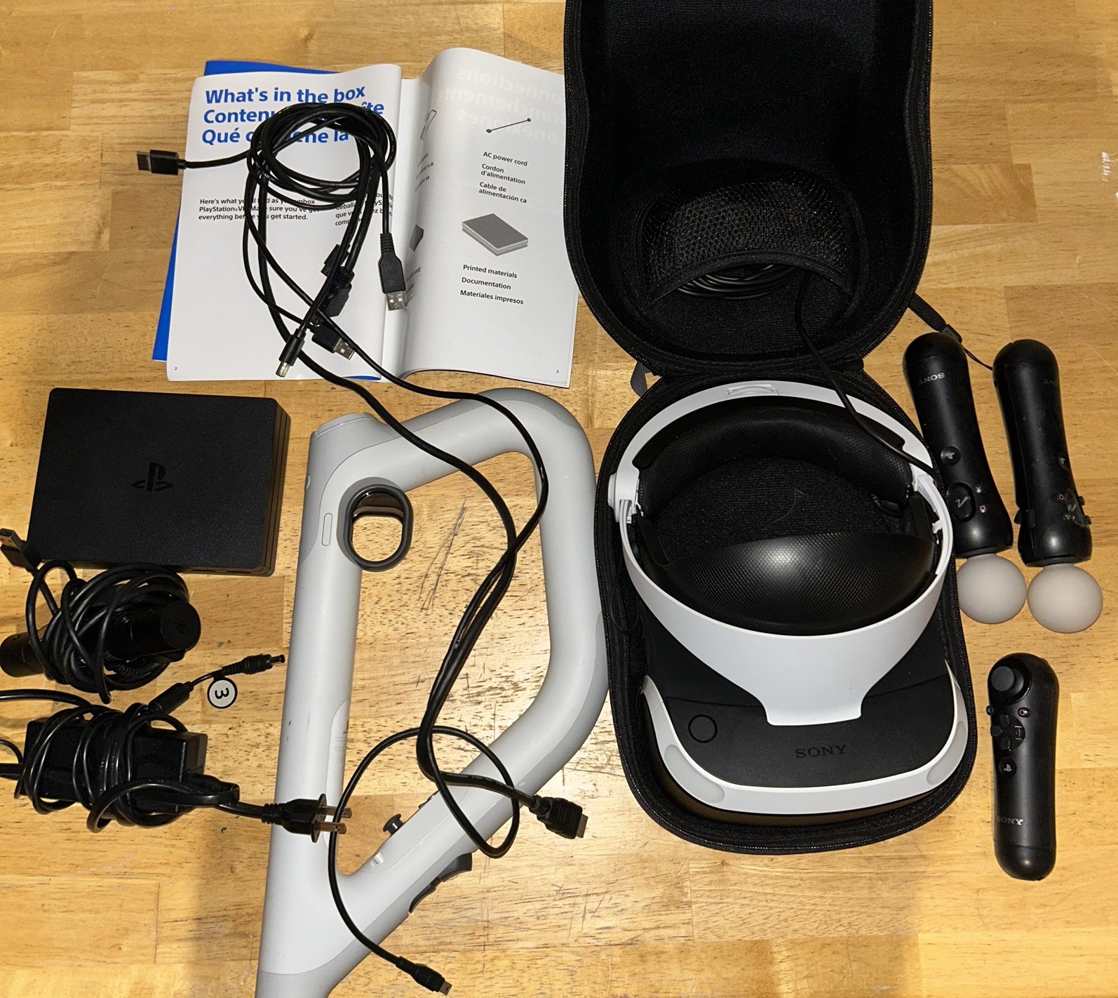 PlayStation VR 1 Bundle for PS4 Set with accessories