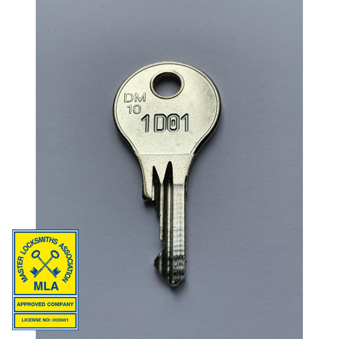 Volvo Replacement Detachable Towbar Key Cut to Code 1D01 to 1D57