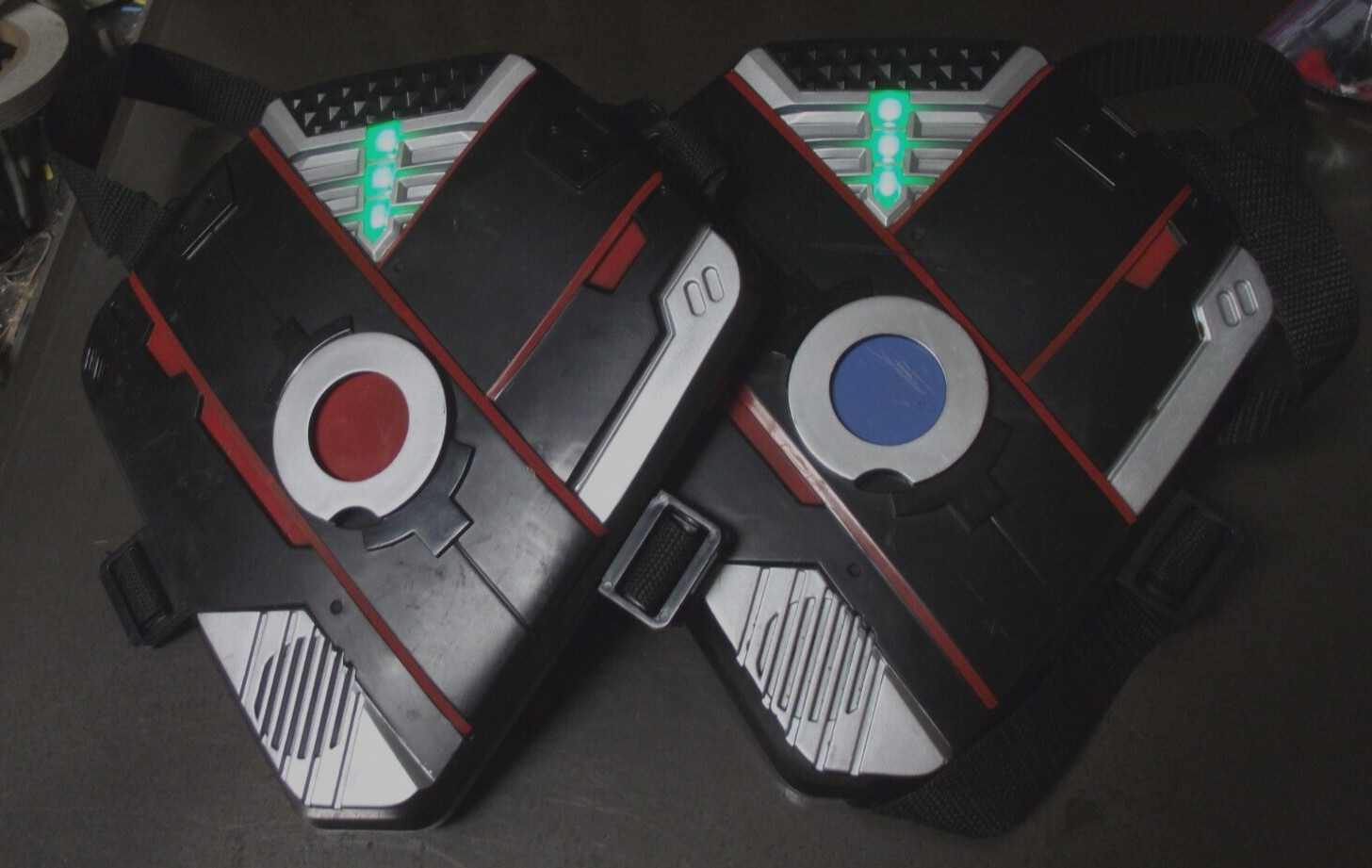 Pair Dojo Battle Electronic Battling Game Replacement Chest Plates 559245 Tested