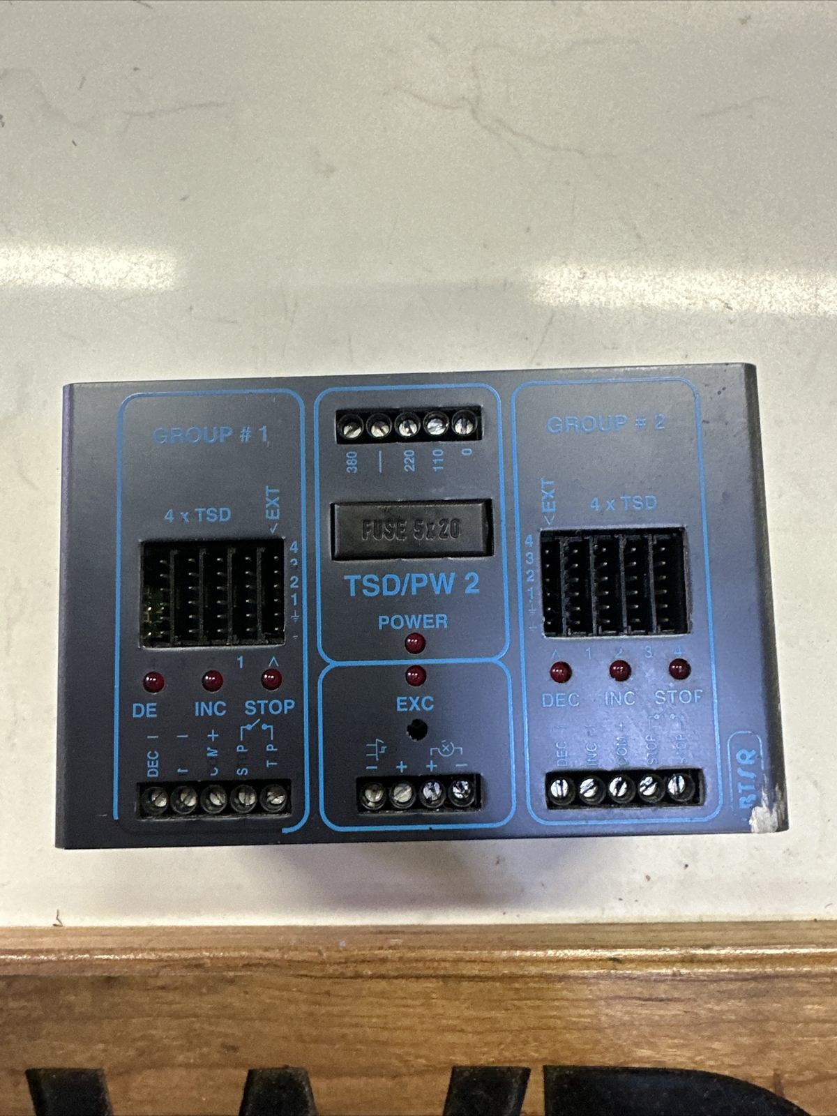 BTSR TSD/PW 2 CONTROL BOX