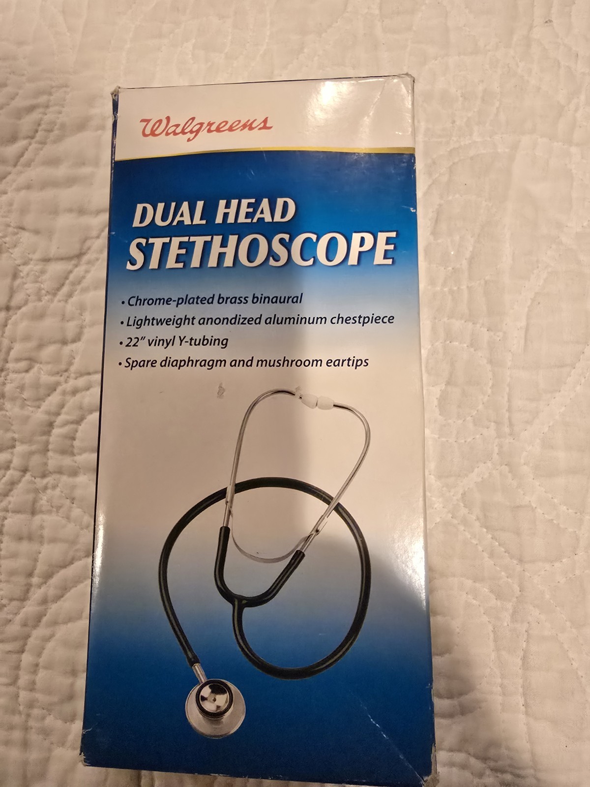 Dual Head Stethoscope Walgreens Nurse Heart Monitor Health Care