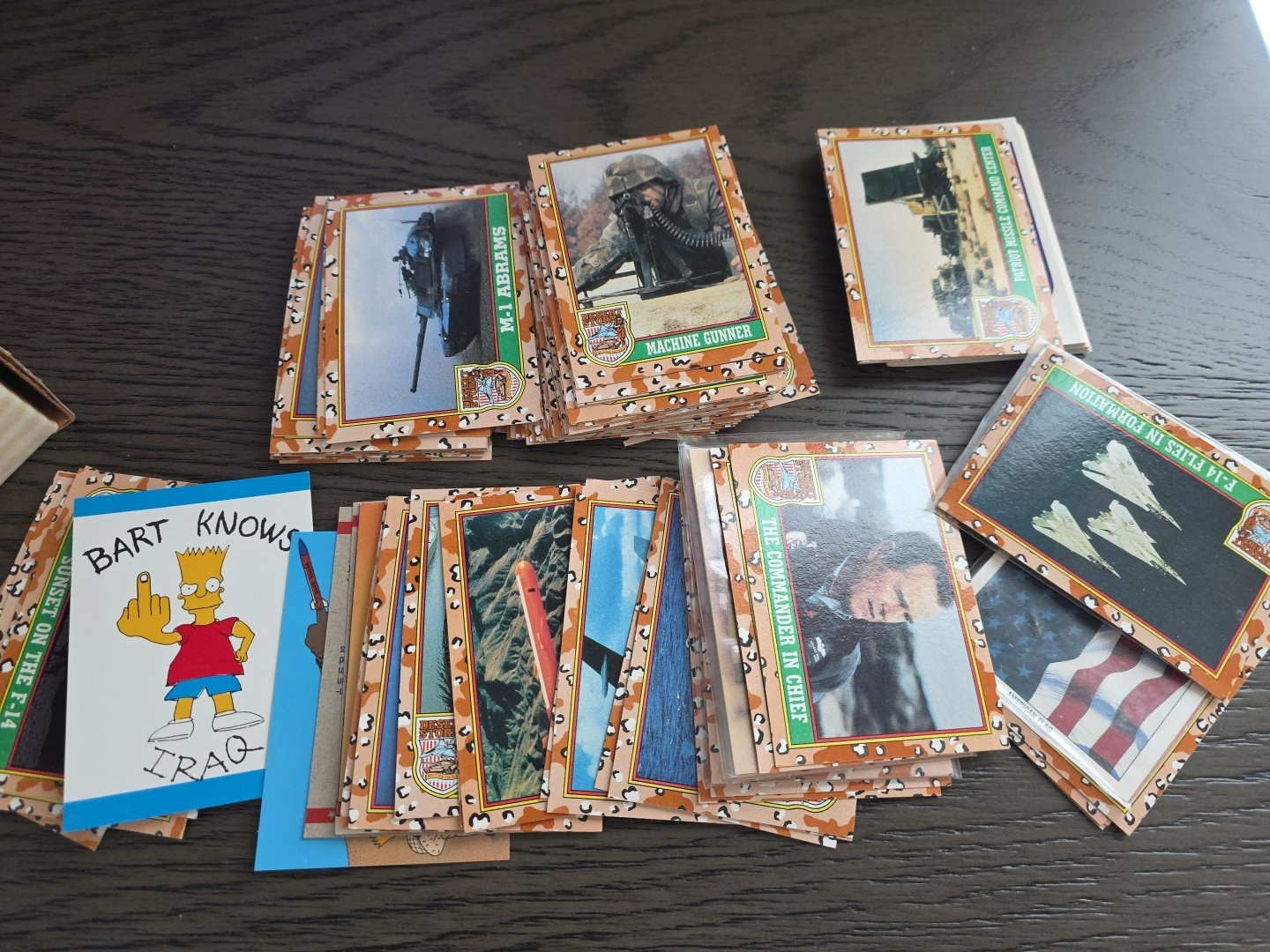 Desert Storm Cards
