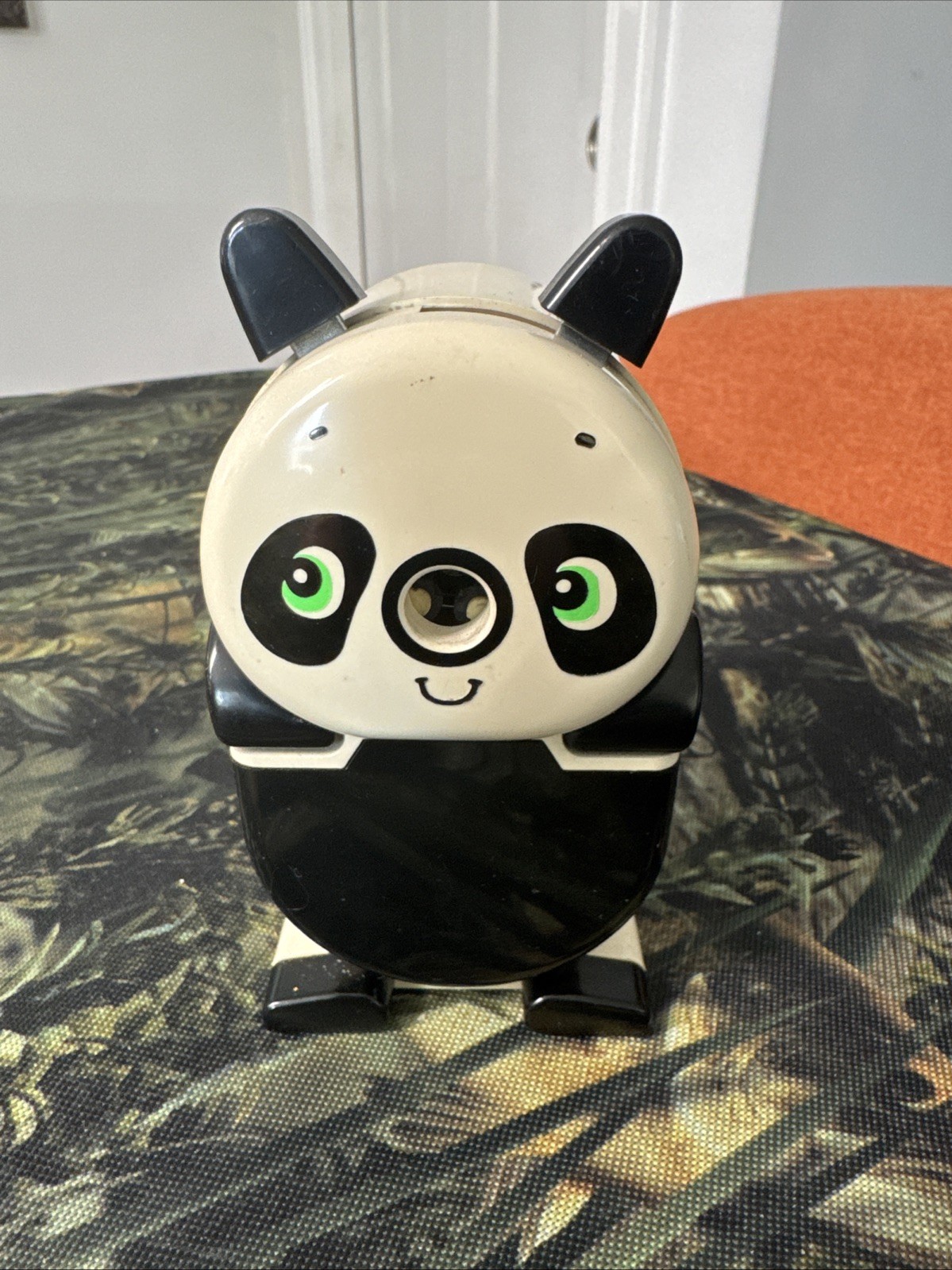Vintage Panda Bear Pencil Sharpener S-1 ELM Industries Japan MCM
