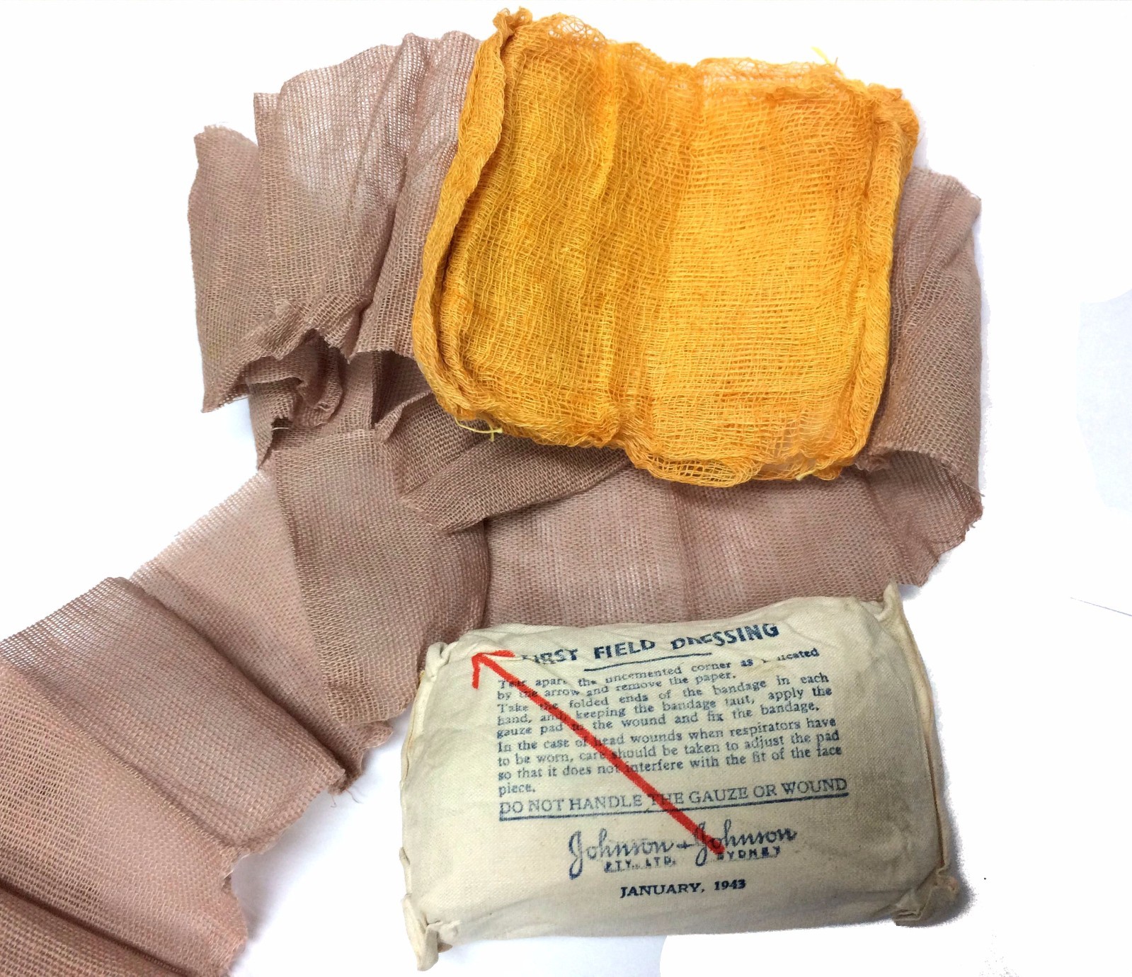 WW2 First Field Dressing British M1937
