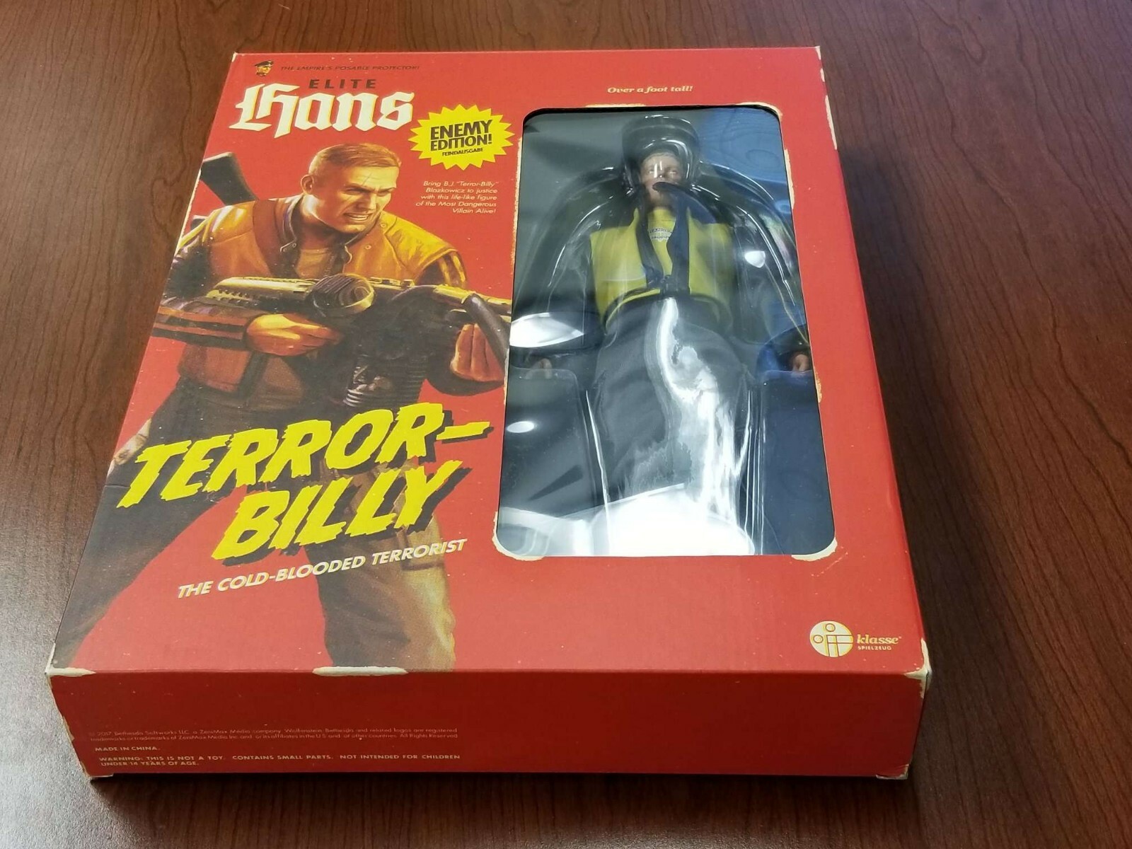 Terror Billy Action Figure (ONLY!!) from Wolfenstein II The New Colossus