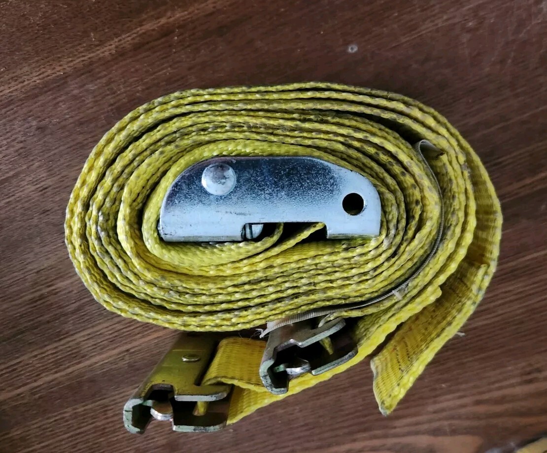 2''x12' CAM Buckle Strap E Track Strap Truck Cargo Van