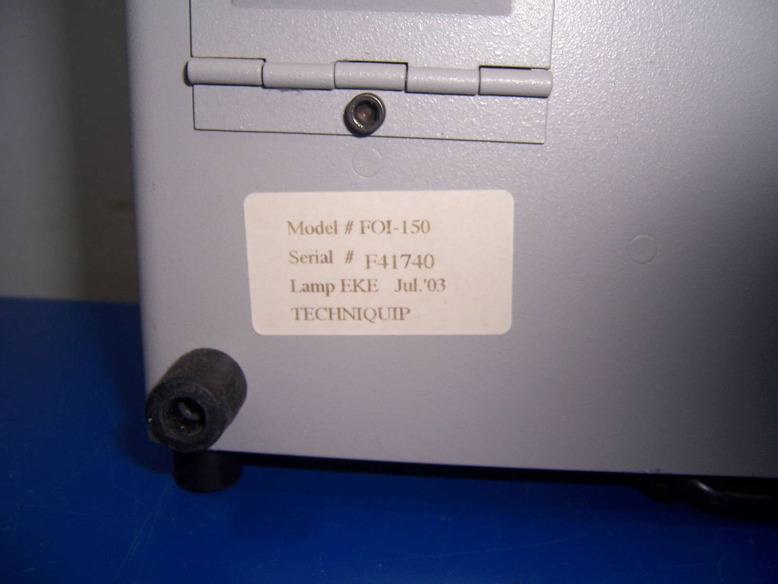 13760 Techniquip F01-150 Fiber Optic Illuminator